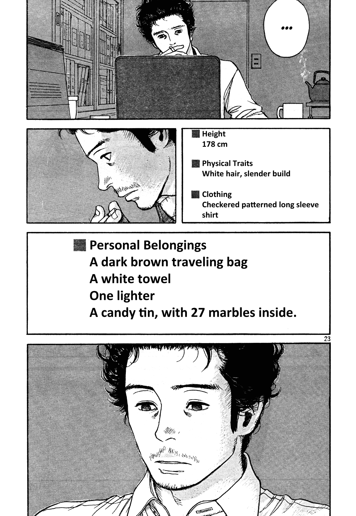 Mr. Bojangles Chapter 0 page 23 - Chapter 0 v2 : [Oneshot]