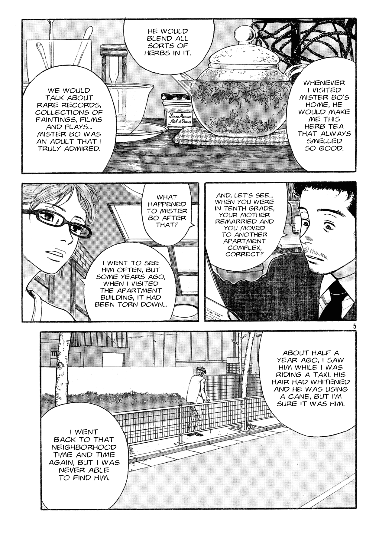 Mr. Bojangles Chapter 0 page 5 - Chapter 0 v2 : [Oneshot]