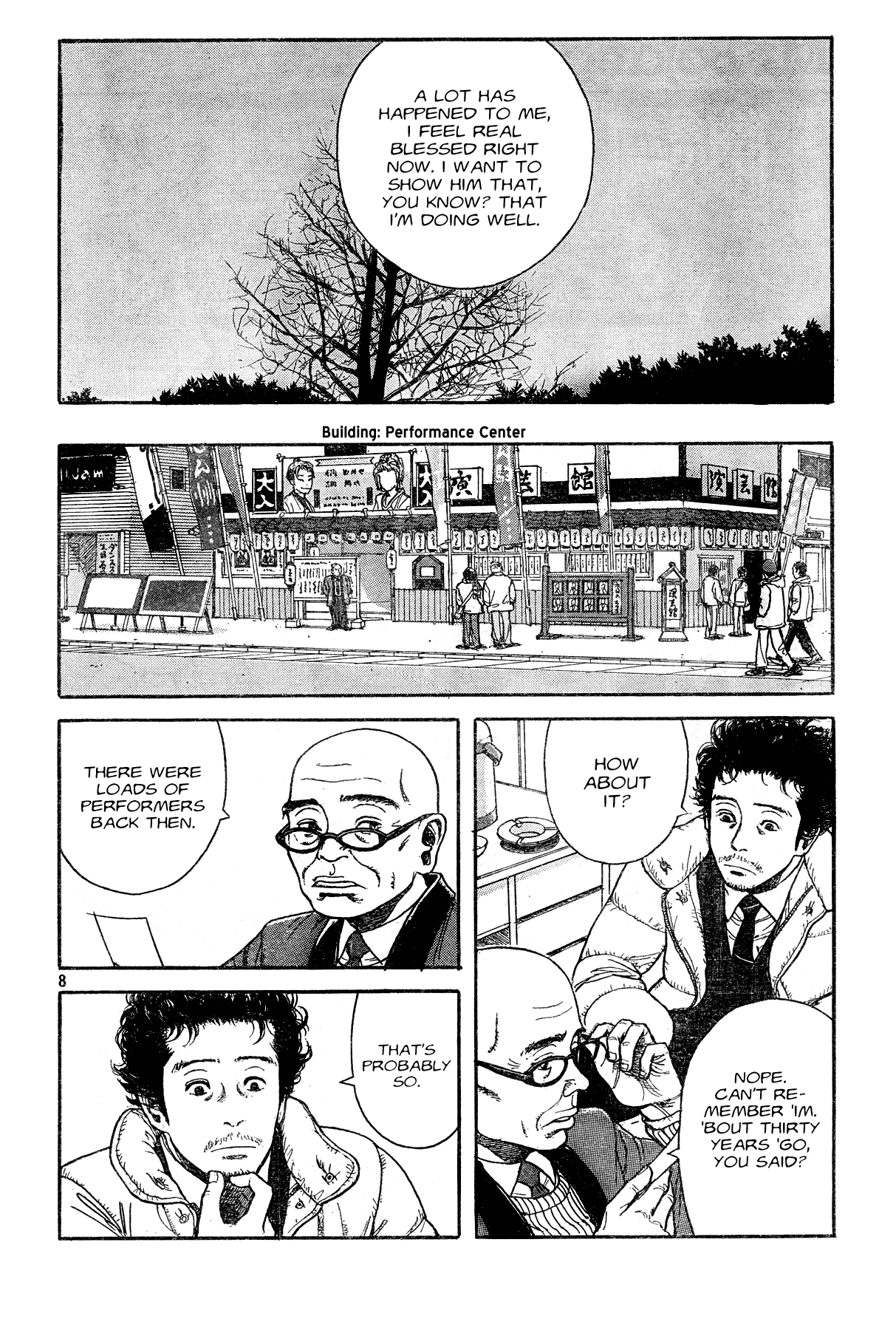 Mr. Bojangles Chapter 0 page 8 - Chapter 0 v2 : [Oneshot]