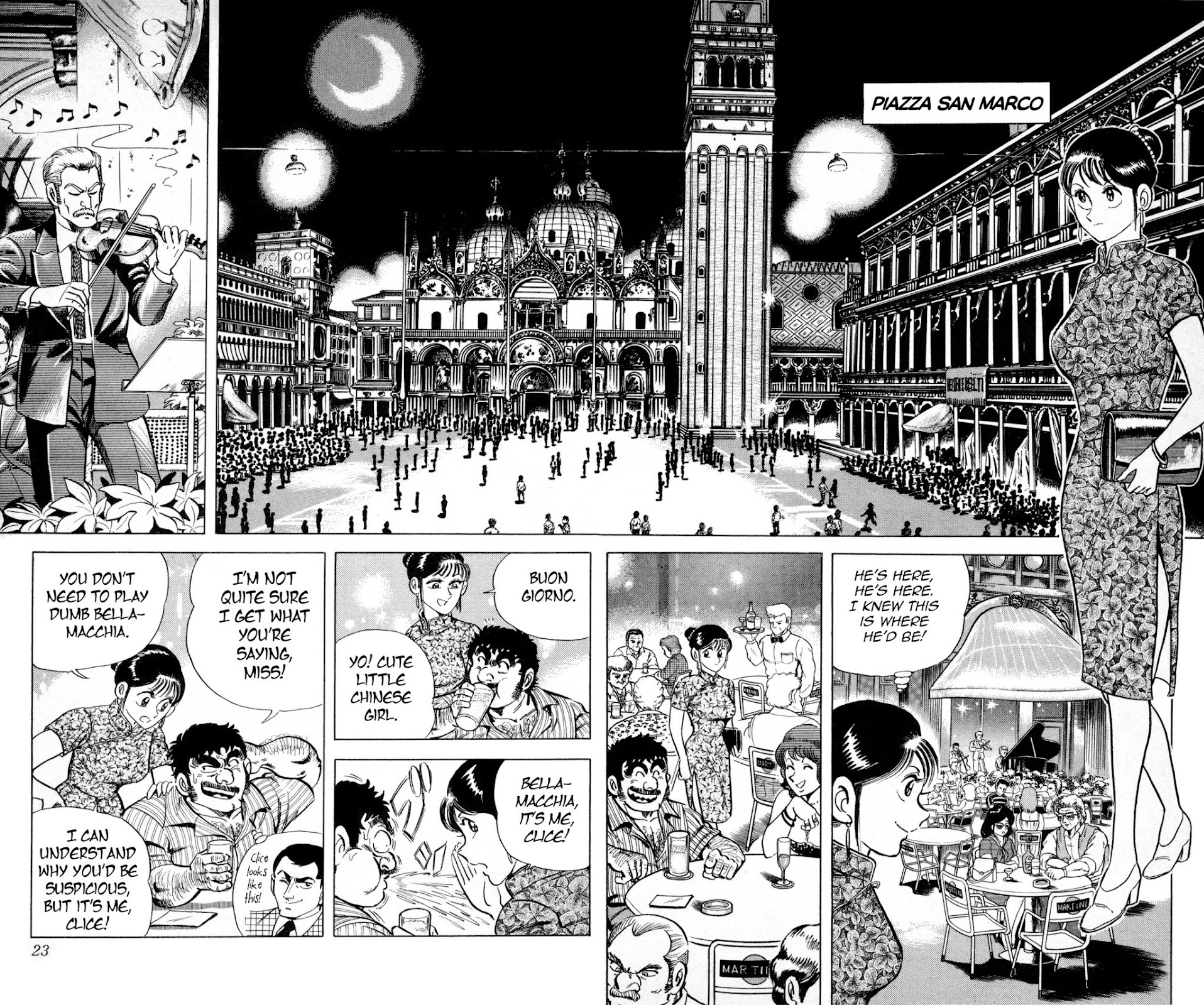 Mr. Clice Chapter 1 page 23 - Chapter 1: Clice Heads to the Ocean City of Venice!!