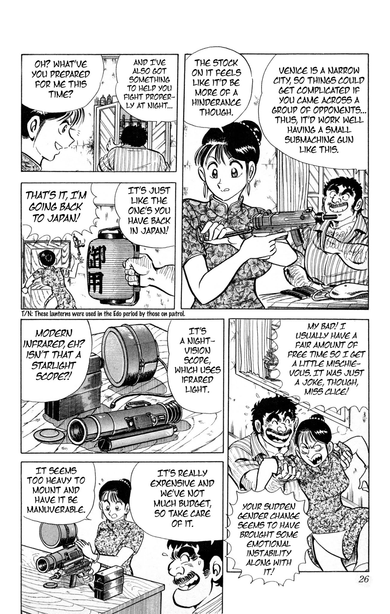 Mr. Clice Chapter 1 page 26 - Chapter 1: Clice Heads to the Ocean City of Venice!!
