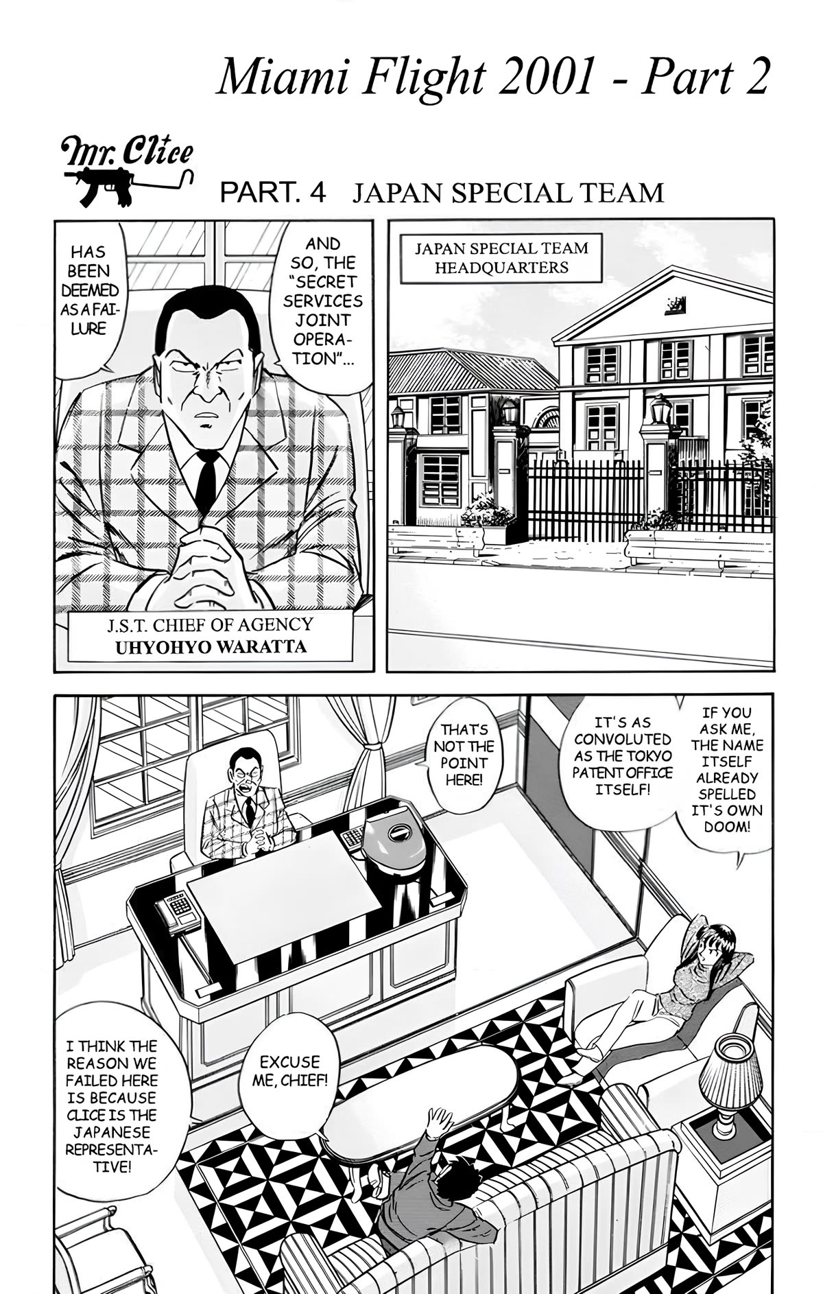 Mr. Clice Chapter 11 page 1 - Chapter 11: Miami Flight 2001 - Part 2