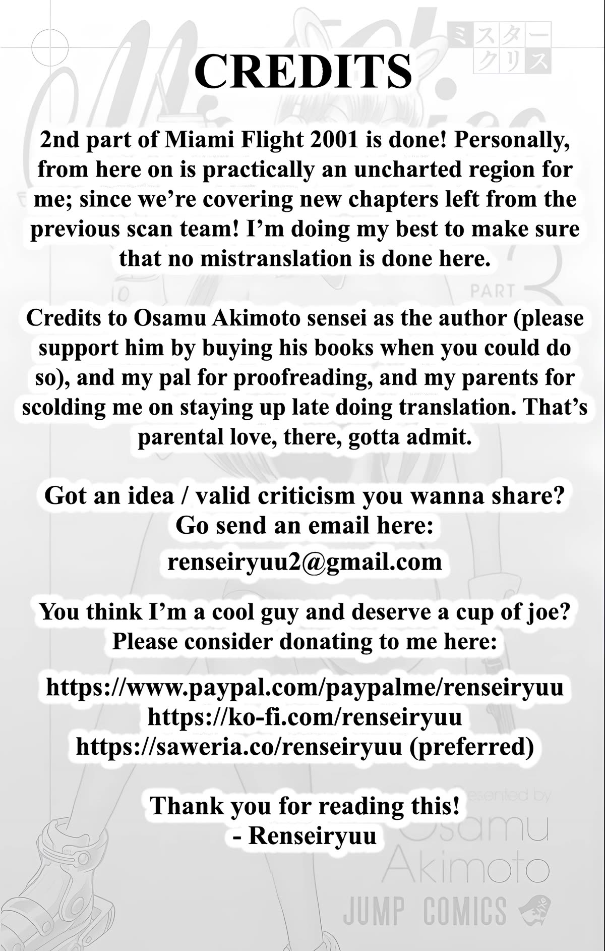 Mr. Clice Chapter 11 page 43 - Chapter 11: Miami Flight 2001 - Part 2