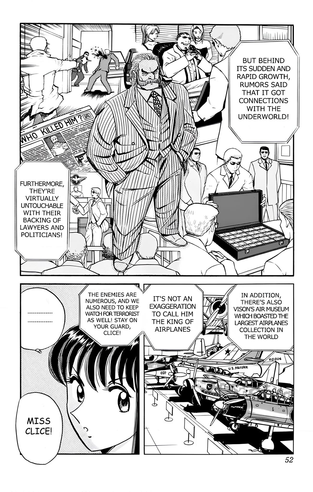 Mr. Clice Chapter 11 page 9 - Chapter 11: Miami Flight 2001 - Part 2