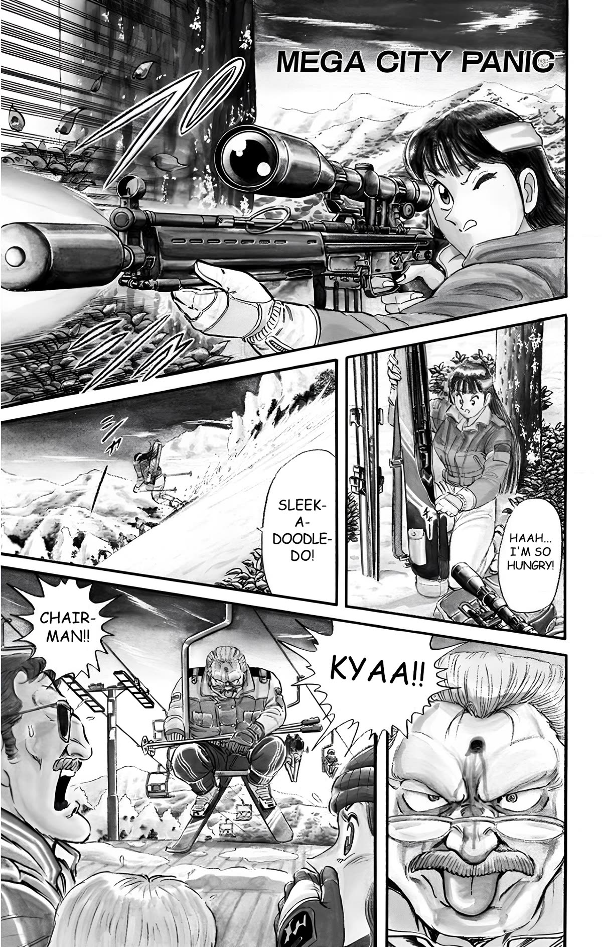 Mr. Clice Chapter 15 page 4 - Chapter 15: MEGA CITY PANIC