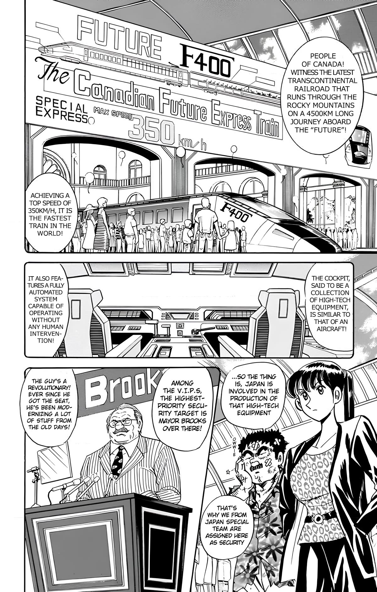 Mr. Clice Chapter 19 page 10 - Chapter 19: Transcontinental Odyssey Of the Futuristic Train Express
