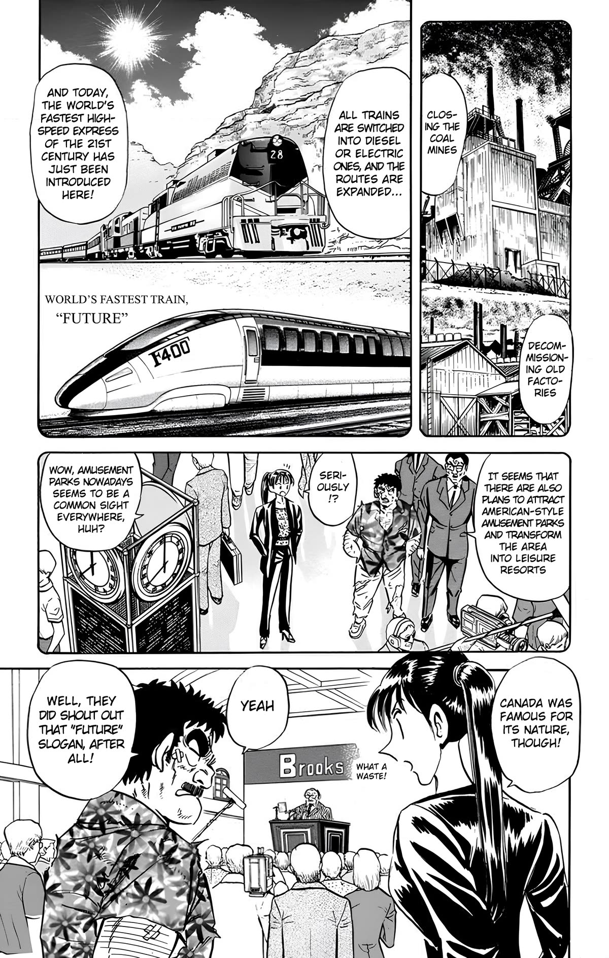Mr. Clice Chapter 19 page 11 - Chapter 19: Transcontinental Odyssey Of the Futuristic Train Express