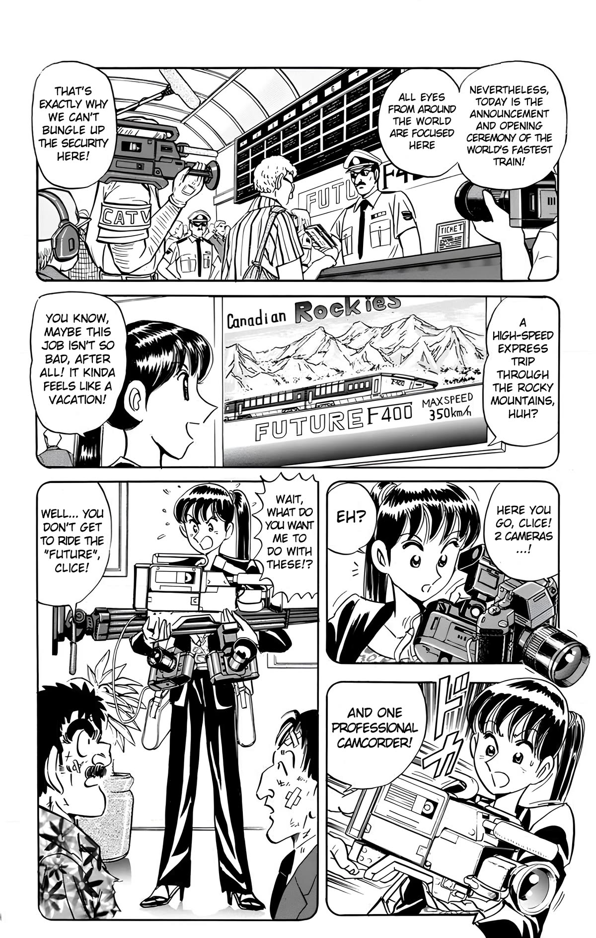 Mr. Clice Chapter 19 page 12 - Chapter 19: Transcontinental Odyssey Of the Futuristic Train Express