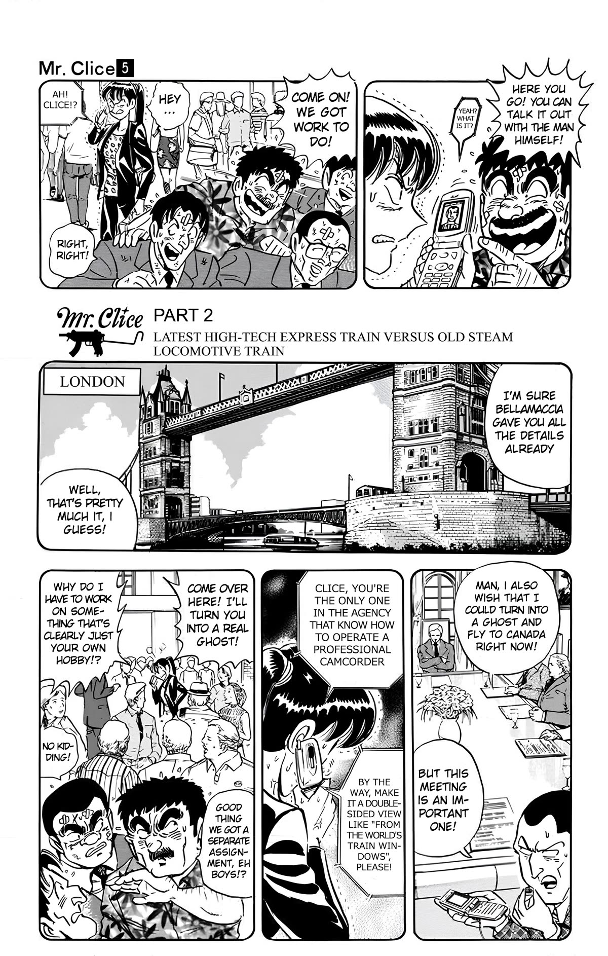 Mr. Clice Chapter 19 page 15 - Chapter 19: Transcontinental Odyssey Of the Futuristic Train Express