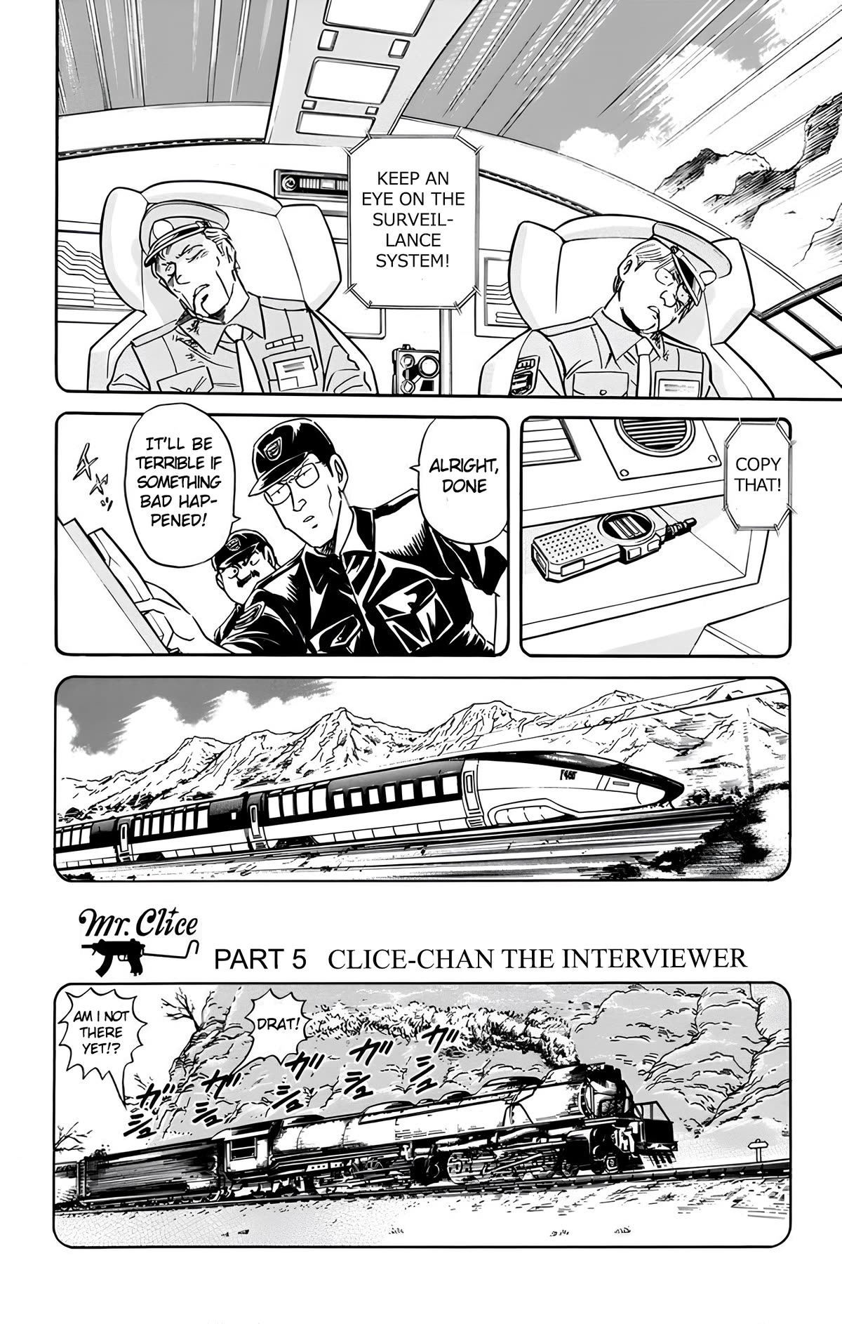 Mr. Clice Chapter 19 page 25 - Chapter 19: Transcontinental Odyssey Of the Futuristic Train Express