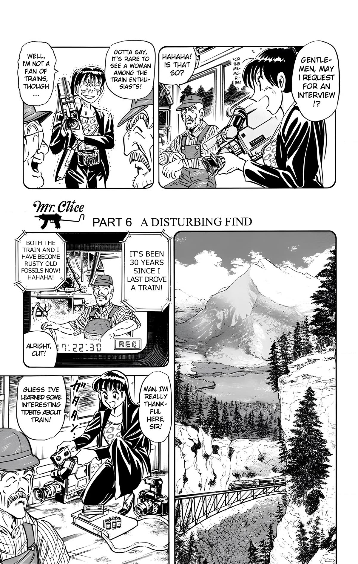 Mr. Clice Chapter 19 page 28 - Chapter 19: Transcontinental Odyssey Of the Futuristic Train Express