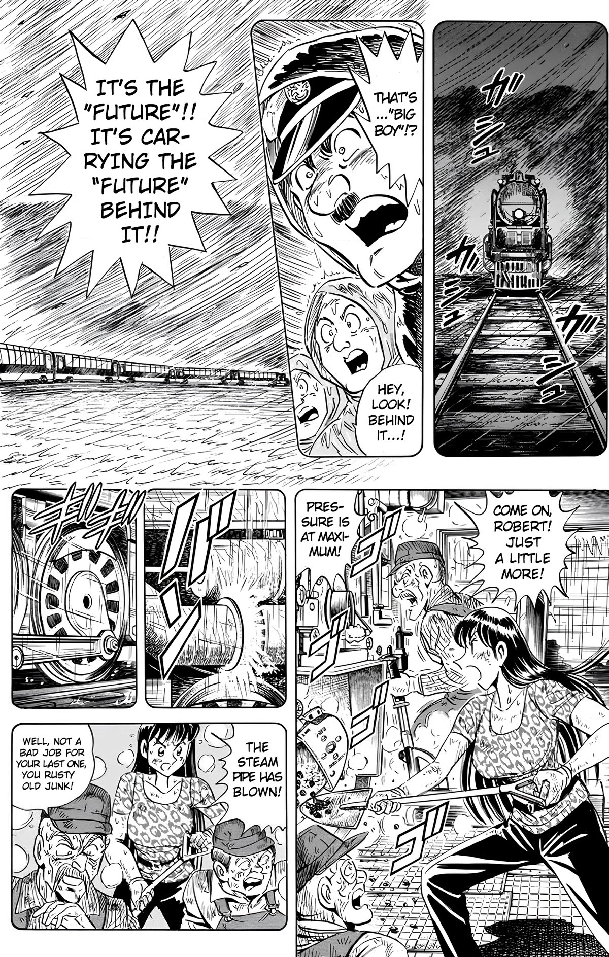 Mr. Clice Chapter 19 page 50 - Chapter 19: Transcontinental Odyssey Of the Futuristic Train Express
