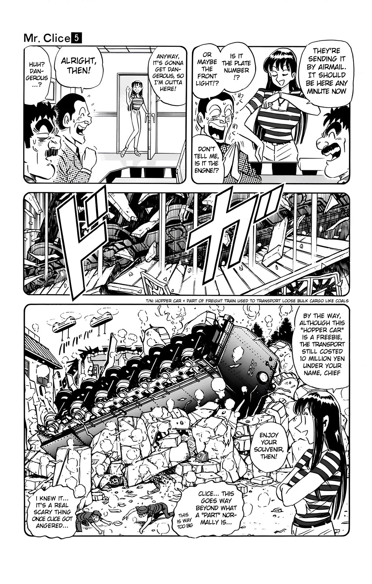Mr. Clice Chapter 19 page 55 - Chapter 19: Transcontinental Odyssey Of the Futuristic Train Express
