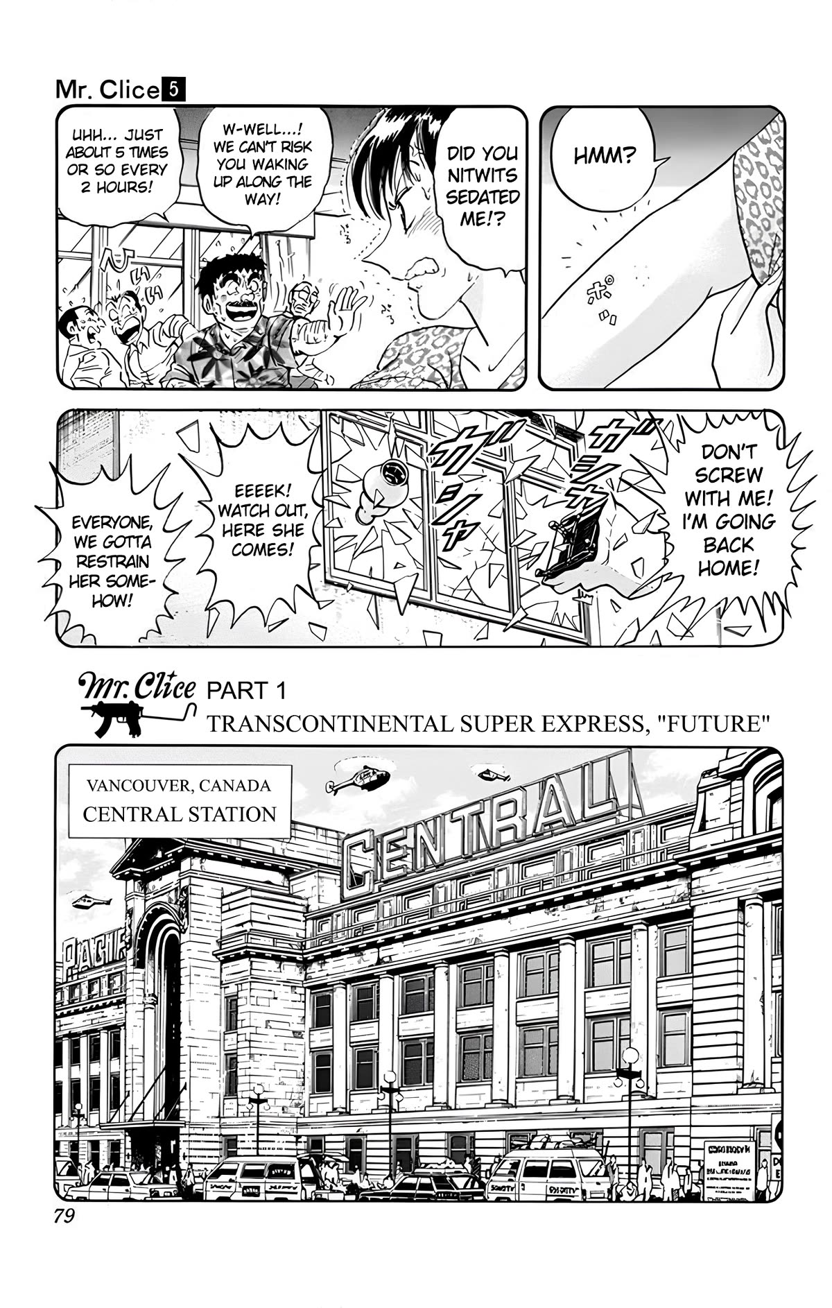 Mr. Clice Chapter 19 page 9 - Chapter 19: Transcontinental Odyssey Of the Futuristic Train Express