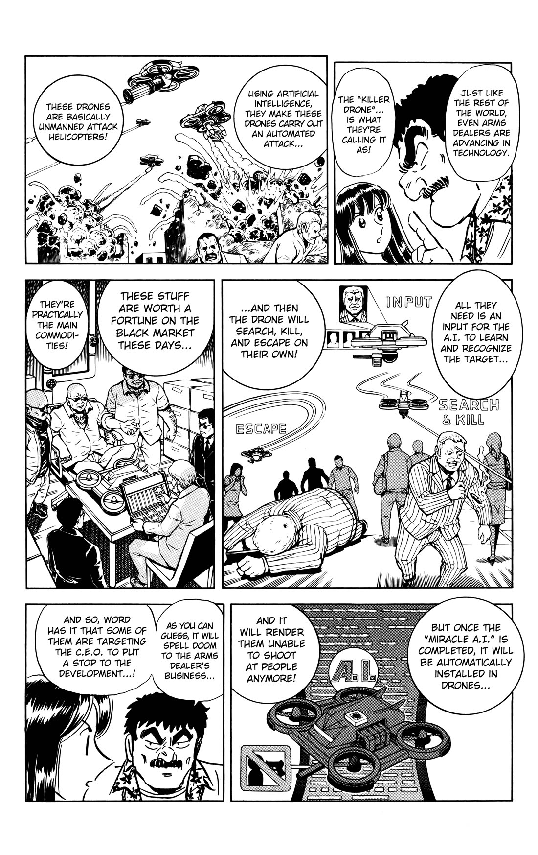 Mr. Clice Chapter 23 page 24 - Chapter 23: Drone Warfare in Dubai