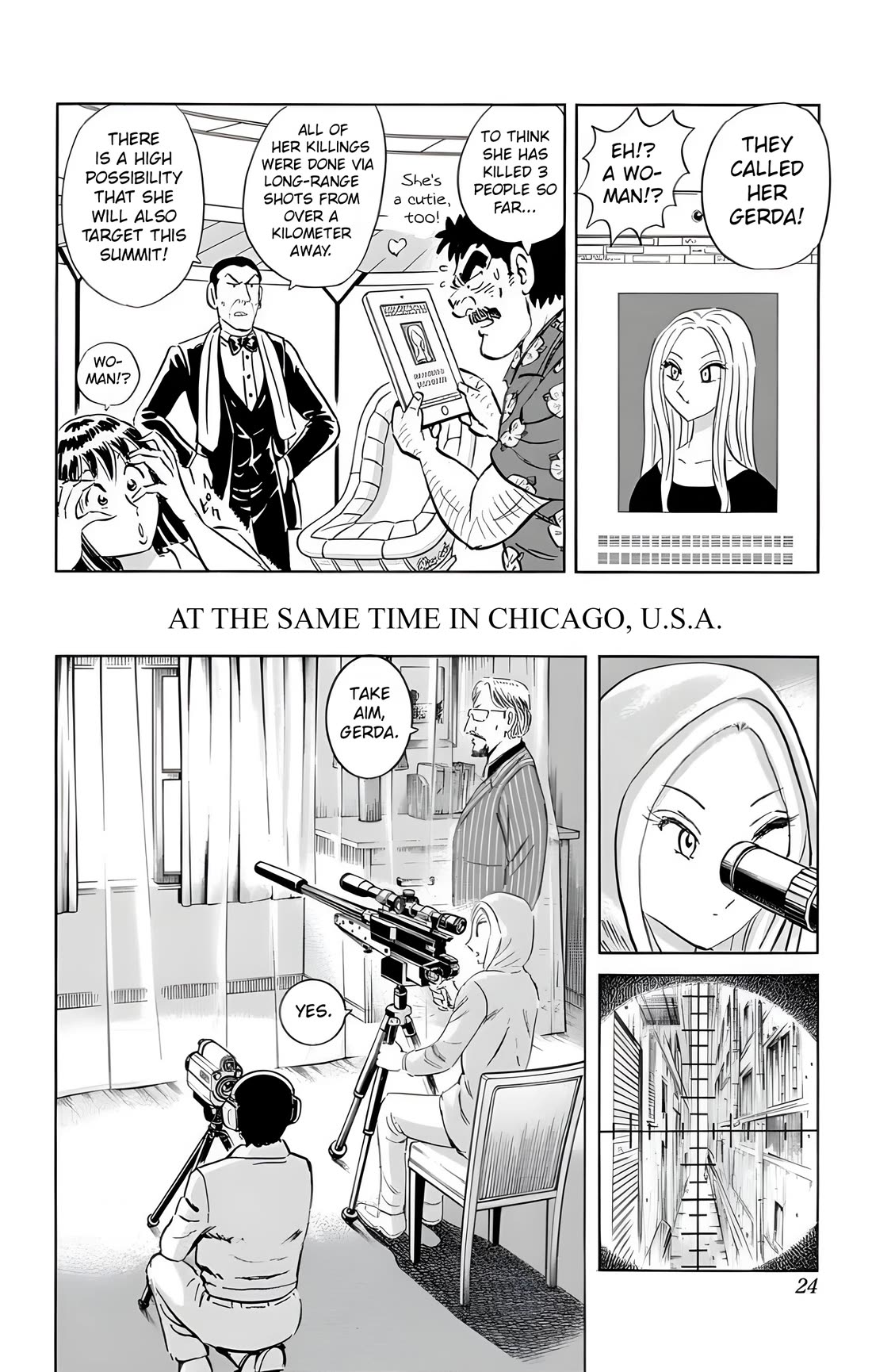 Mr. Clice Chapter 24 page 19 - Chapter 24: Gerda the Sniper