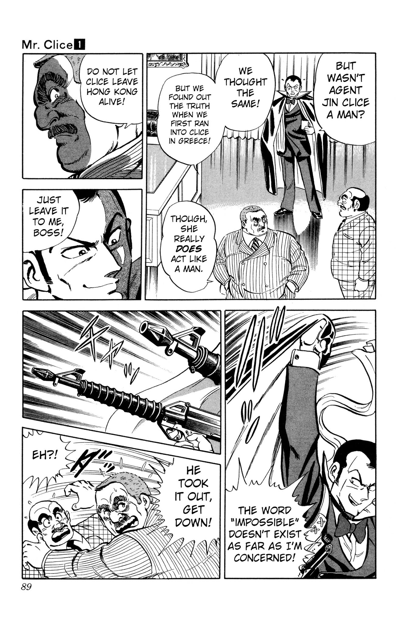 Mr. Clice Chapter 3 page 13 - Chapter 3: Hong Kong Shootout