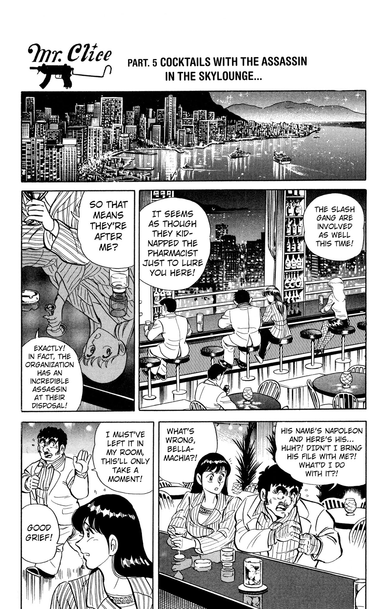 Mr. Clice Chapter 3 page 15 - Chapter 3: Hong Kong Shootout