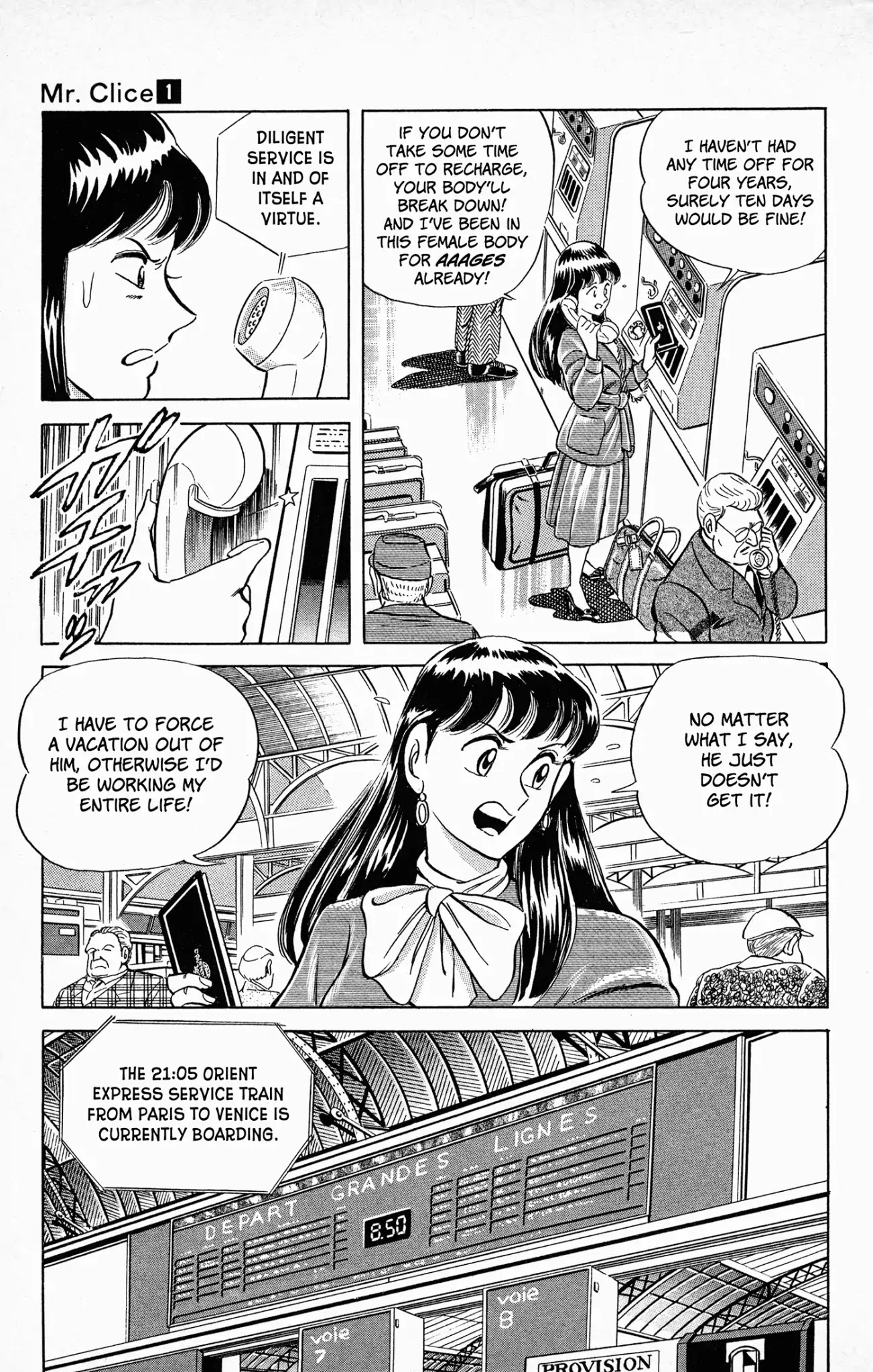 Mr. Clice Chapter 5 page 4 - Chapter 5: A Vacation on the Orient Express