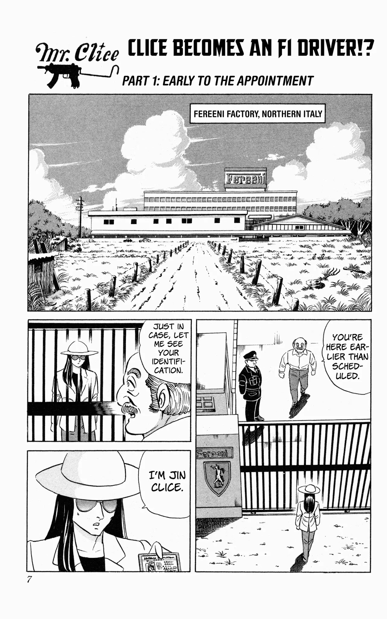 Mr. Clice Chapter 6 page 11 - Chapter 6: Clice Becomes an F1 Driver!?