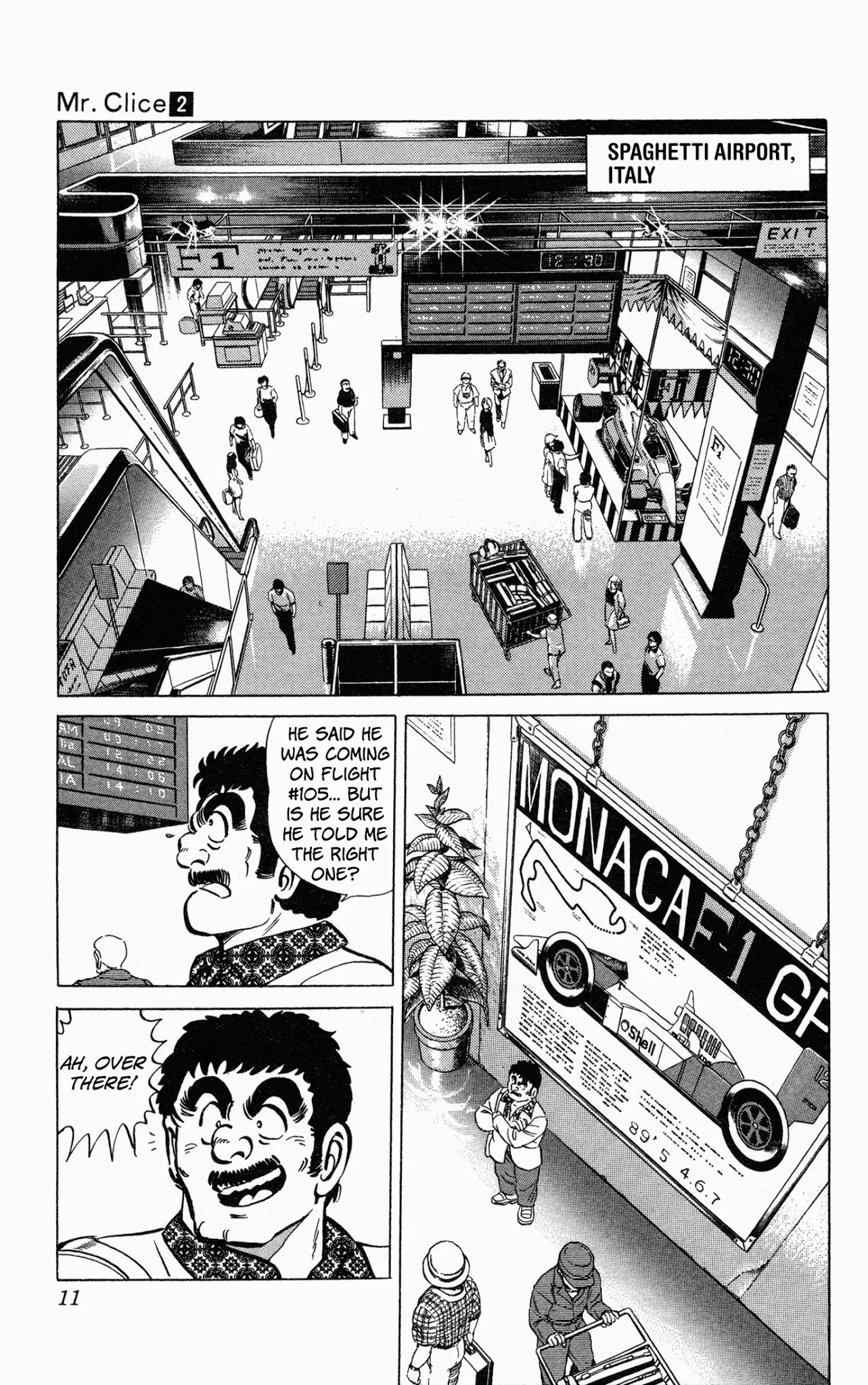 Mr. Clice Chapter 6 page 14 - Chapter 6: Clice Becomes an F1 Driver!?