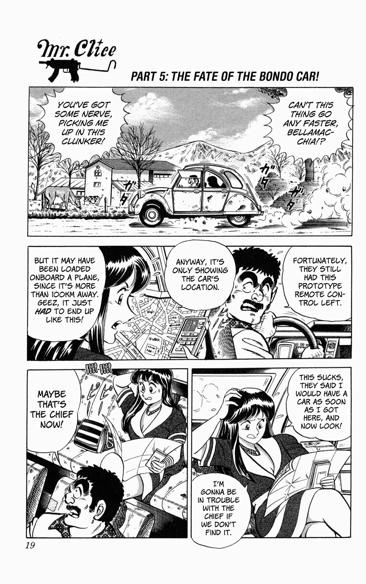 Mr. Clice Chapter 6 page 22 - Chapter 6: Clice Becomes an F1 Driver!?