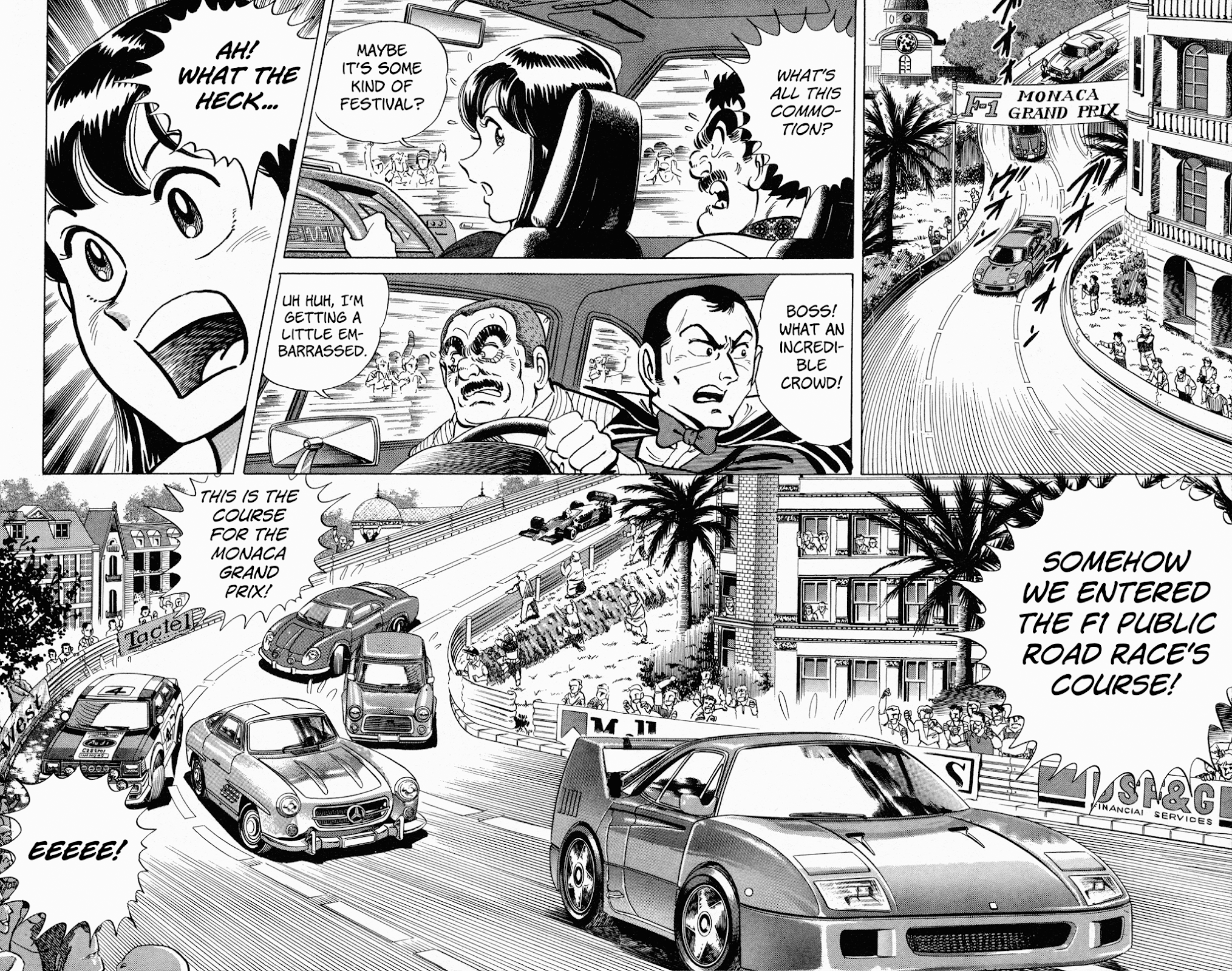 Mr. Clice Chapter 6 page 35 - Chapter 6: Clice Becomes an F1 Driver!?