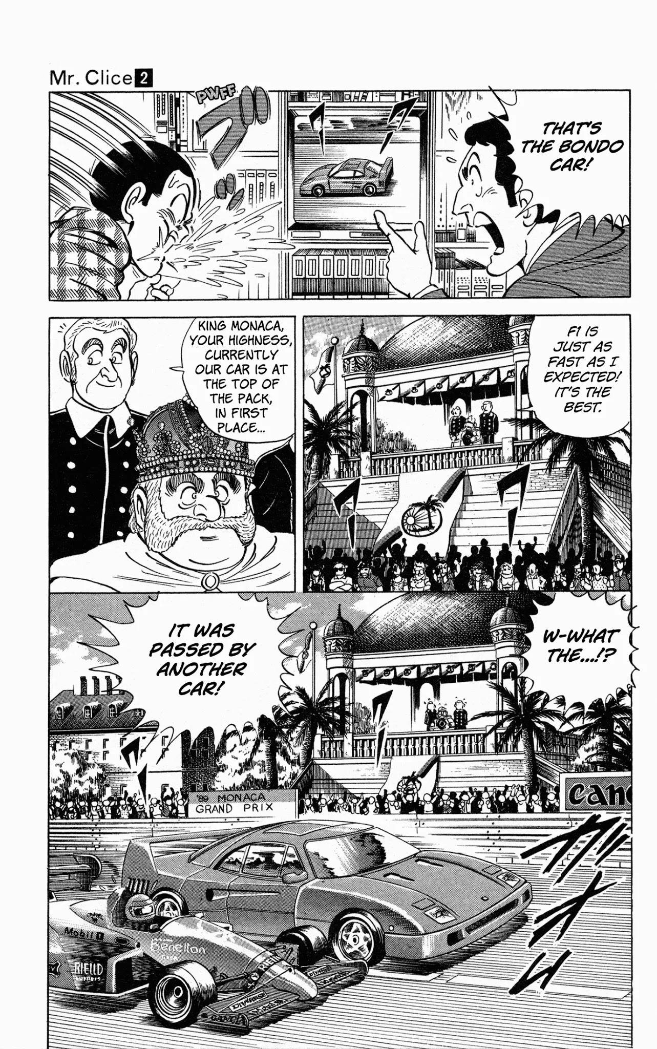 Mr. Clice Chapter 6 page 37 - Chapter 6: Clice Becomes an F1 Driver!?