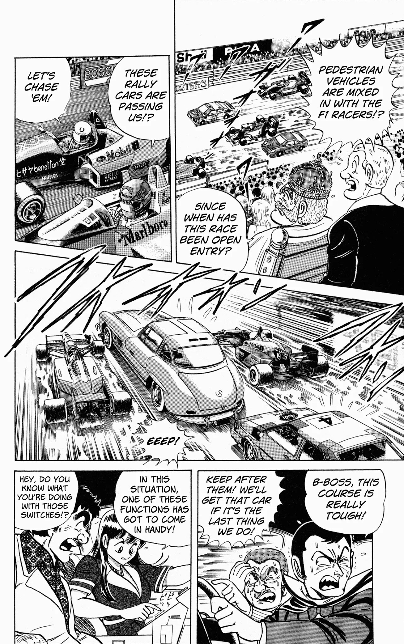 Mr. Clice Chapter 6 page 38 - Chapter 6: Clice Becomes an F1 Driver!?