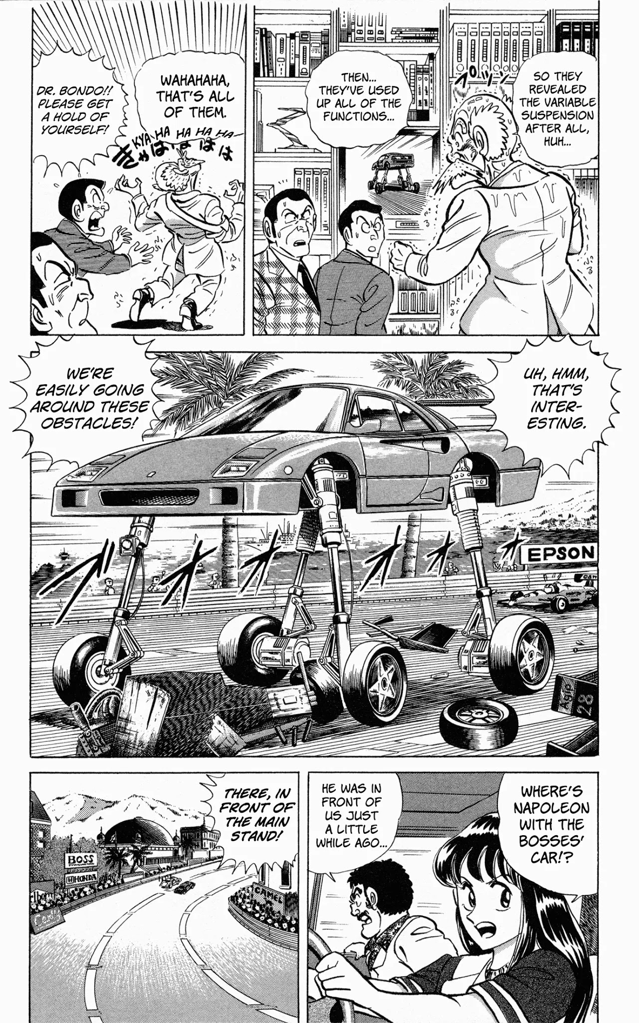 Mr. Clice Chapter 6 page 46 - Chapter 6: Clice Becomes an F1 Driver!?
