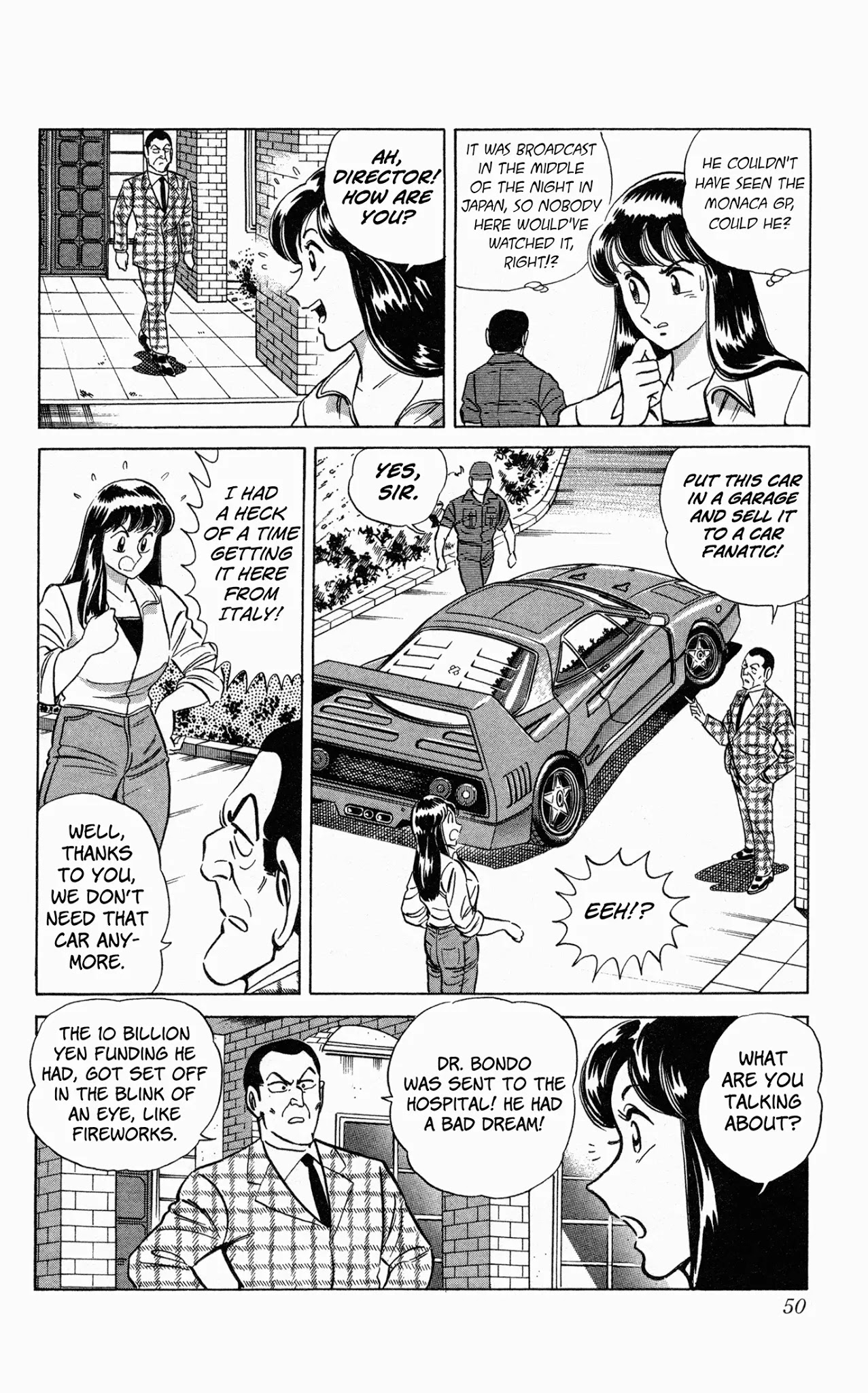 Mr. Clice Chapter 6 page 52 - Chapter 6: Clice Becomes an F1 Driver!?