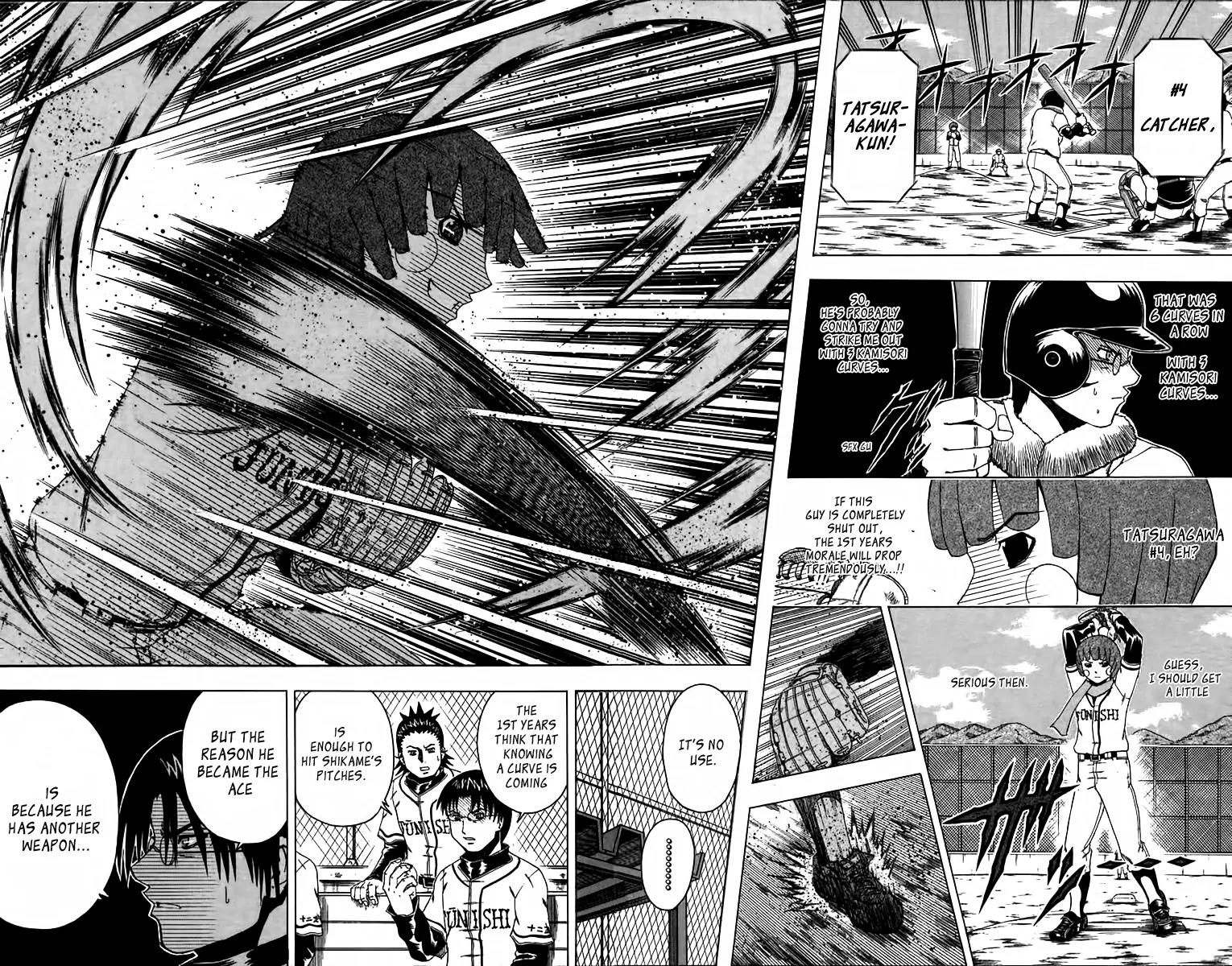 Mr Fullswing Chapter 49 page 12 - Chapter 49: The Super Change-Up Kamisori Curve Ball