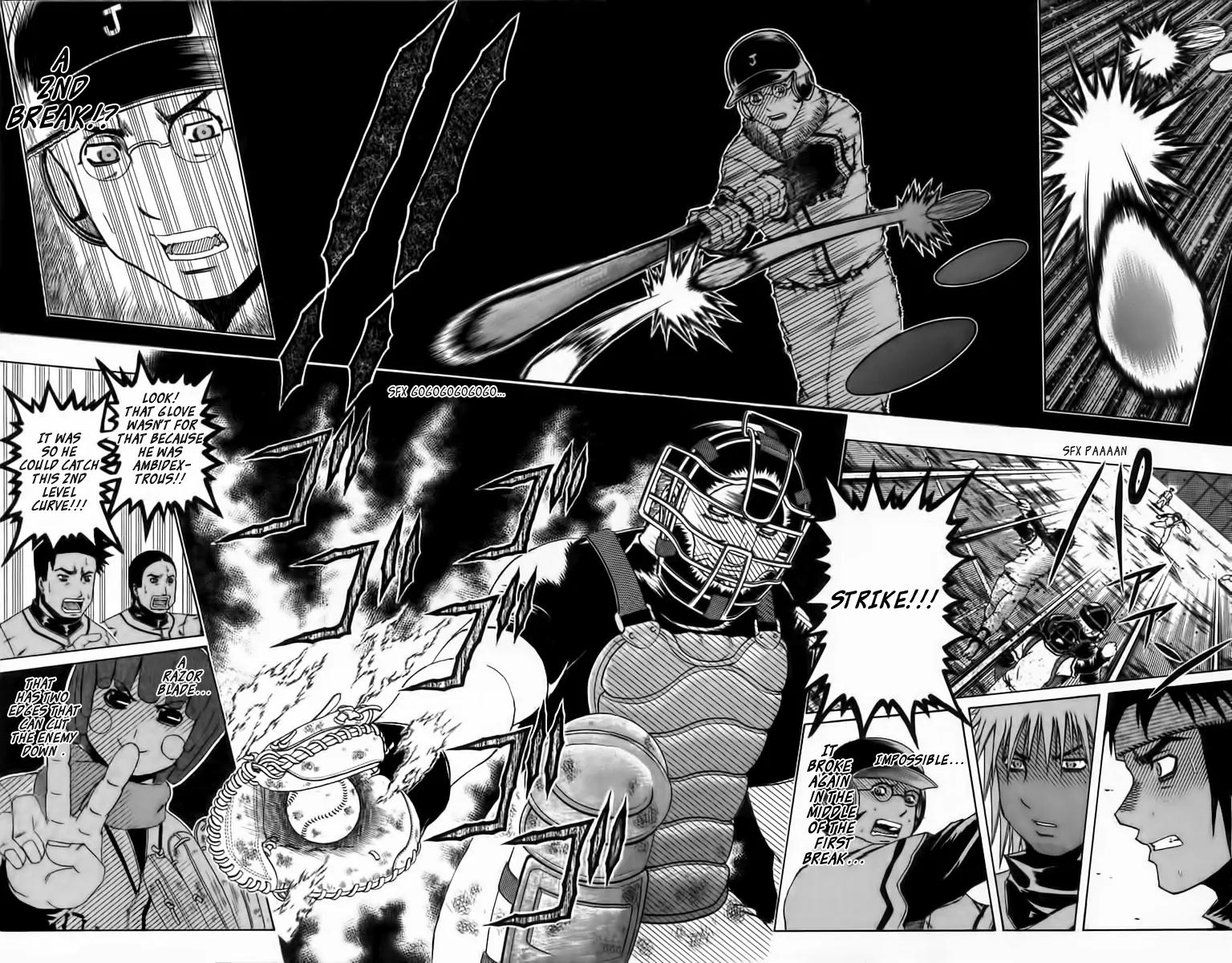 Mr Fullswing Chapter 49 page 14 - Chapter 49: The Super Change-Up Kamisori Curve Ball