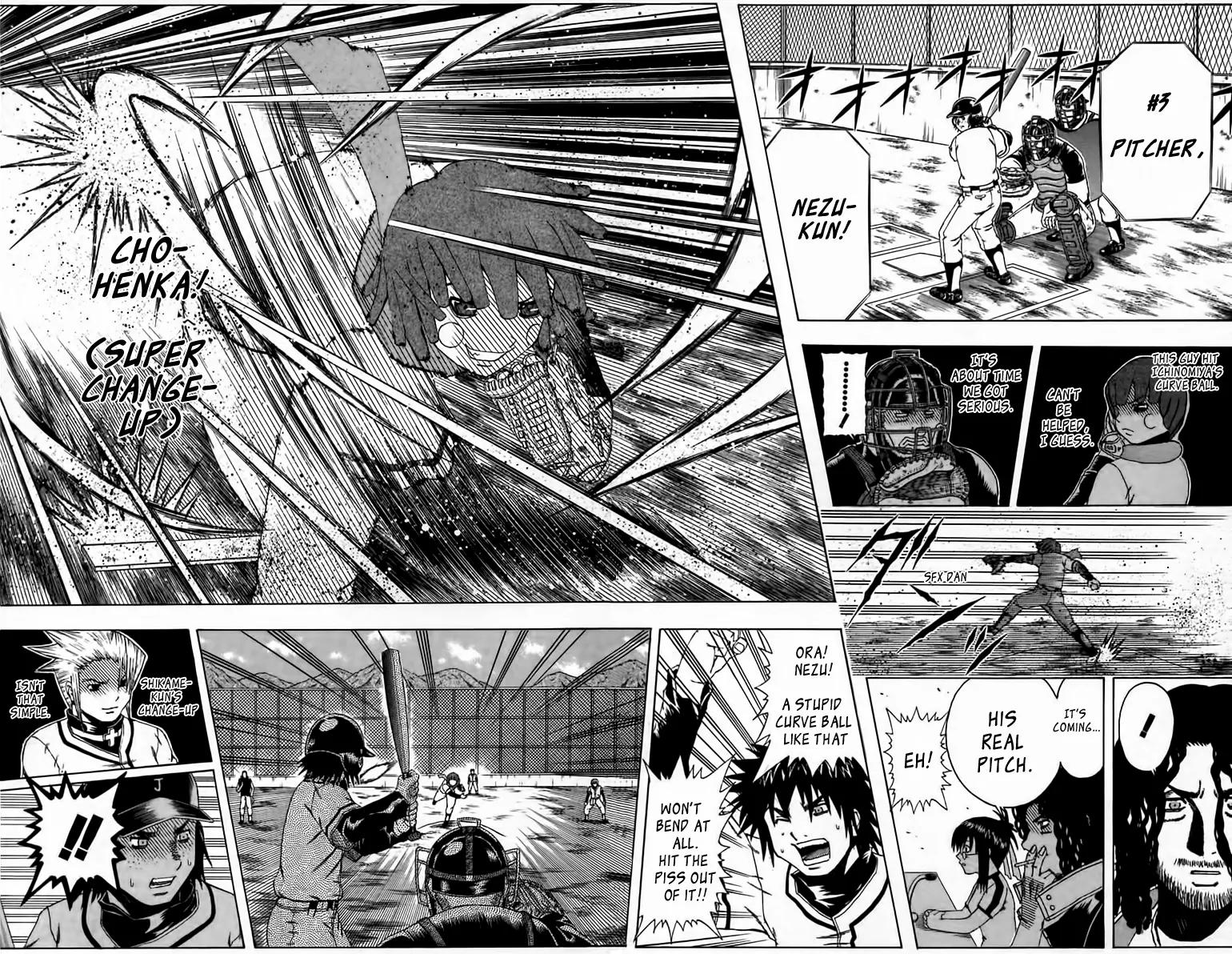 Mr Fullswing Chapter 49 page 8 - Chapter 49: The Super Change-Up Kamisori Curve Ball