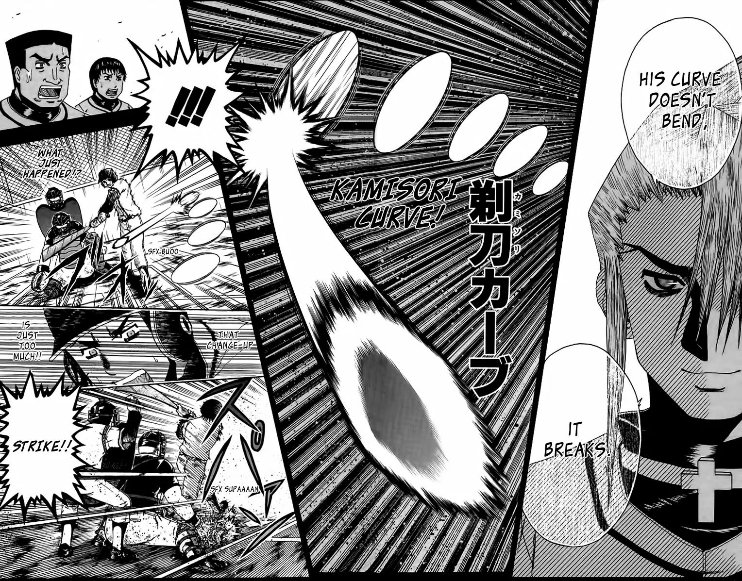 Mr Fullswing Chapter 49 page 9 - Chapter 49: The Super Change-Up Kamisori Curve Ball