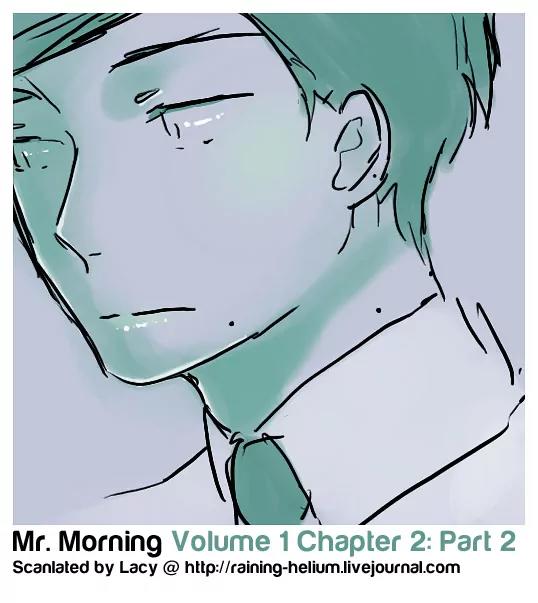 Mr. Morning Chapter 2.2 page 1 - Chapter 2.2