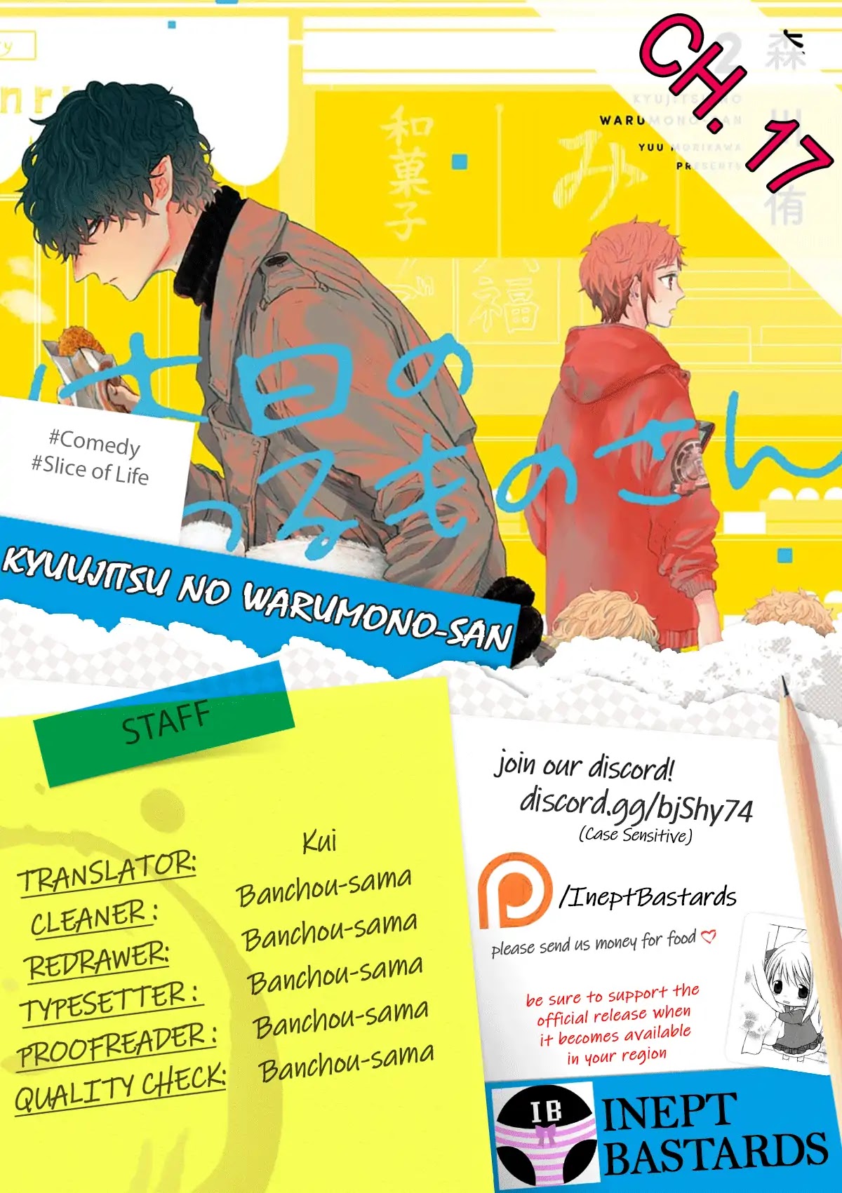 Mr. Villain's Day Off Chapter 16.1 page 1 - Chapter 16.1: Chinese Buns Revenge 1