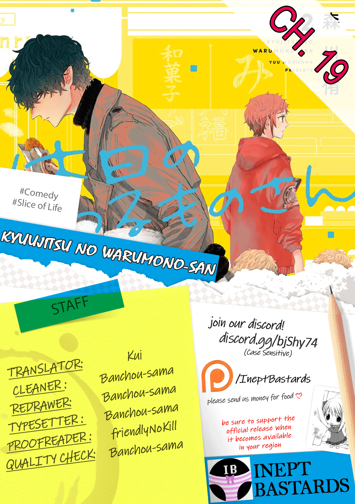 Mr. Villain's Day Off Chapter 19 page 1 - Chapter 19: The Tale Of A Boy Who Fell In Love With Sakura