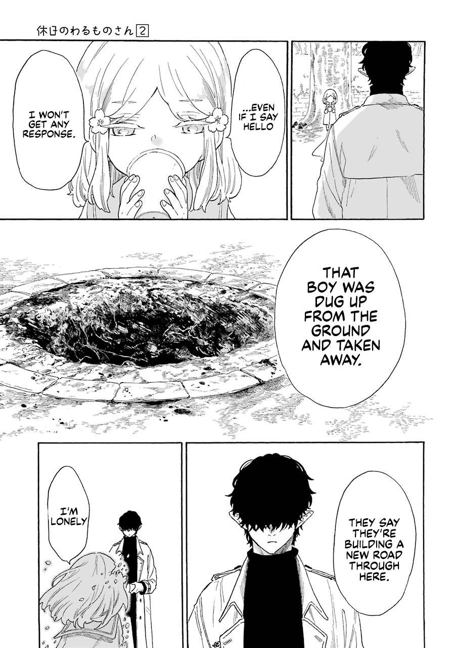 Mr. Villain's Day Off Chapter 19 page 10 - Chapter 19: The Tale Of A Boy Who Fell In Love With Sakura