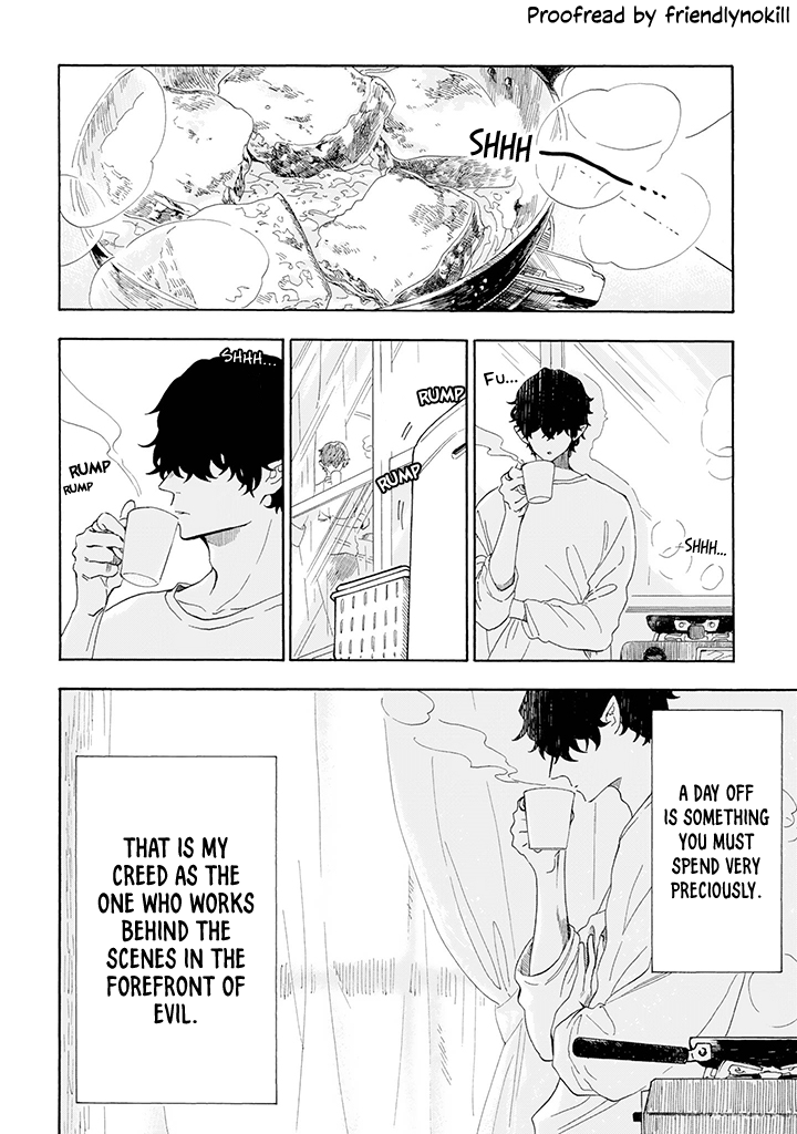 Mr. Villain's Day Off Chapter 3.1 page 4 - Chapter 3.1