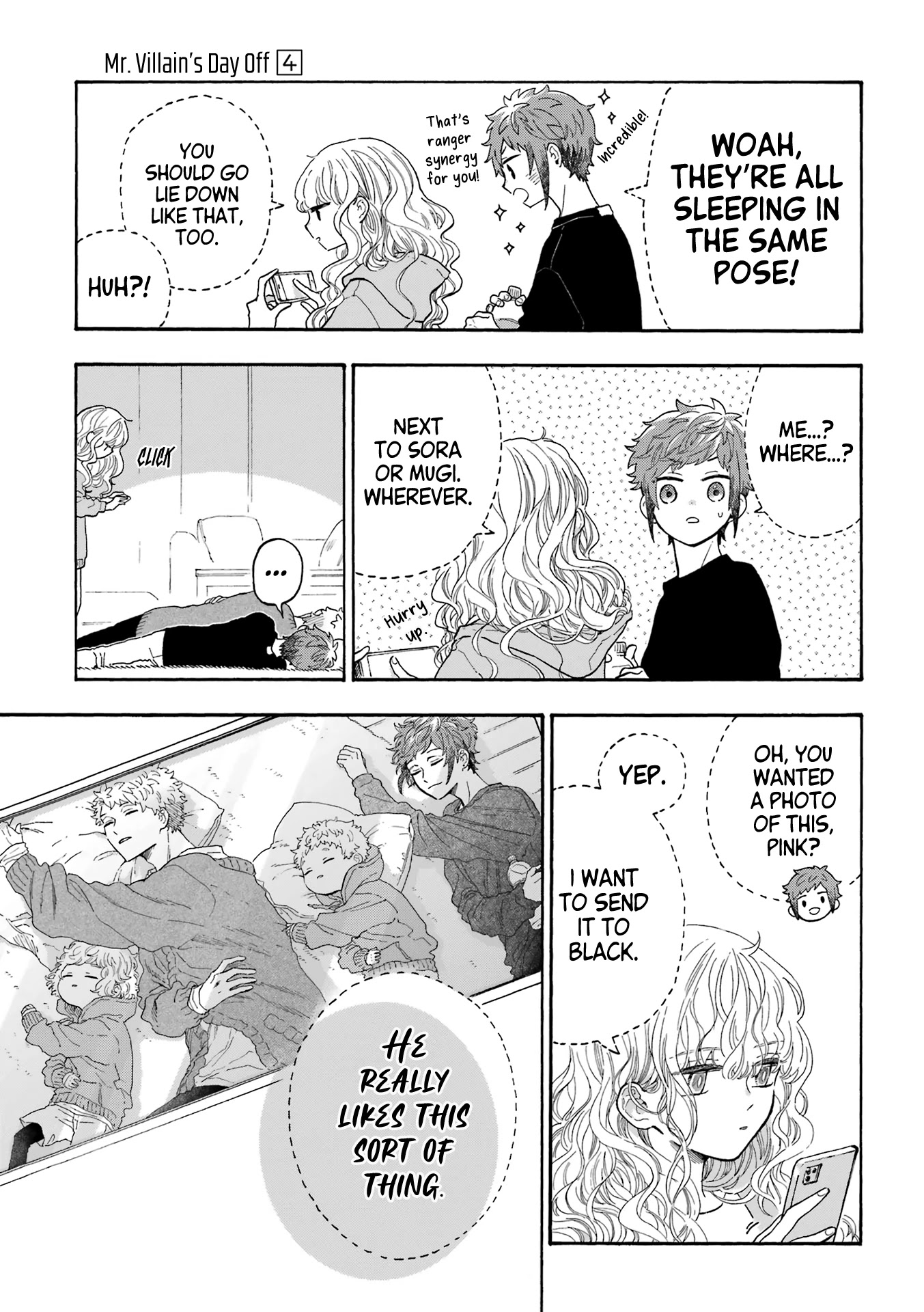 Mr. Villain's Day Off Chapter 45 page 4 - Chapter 45: What That Person Likes