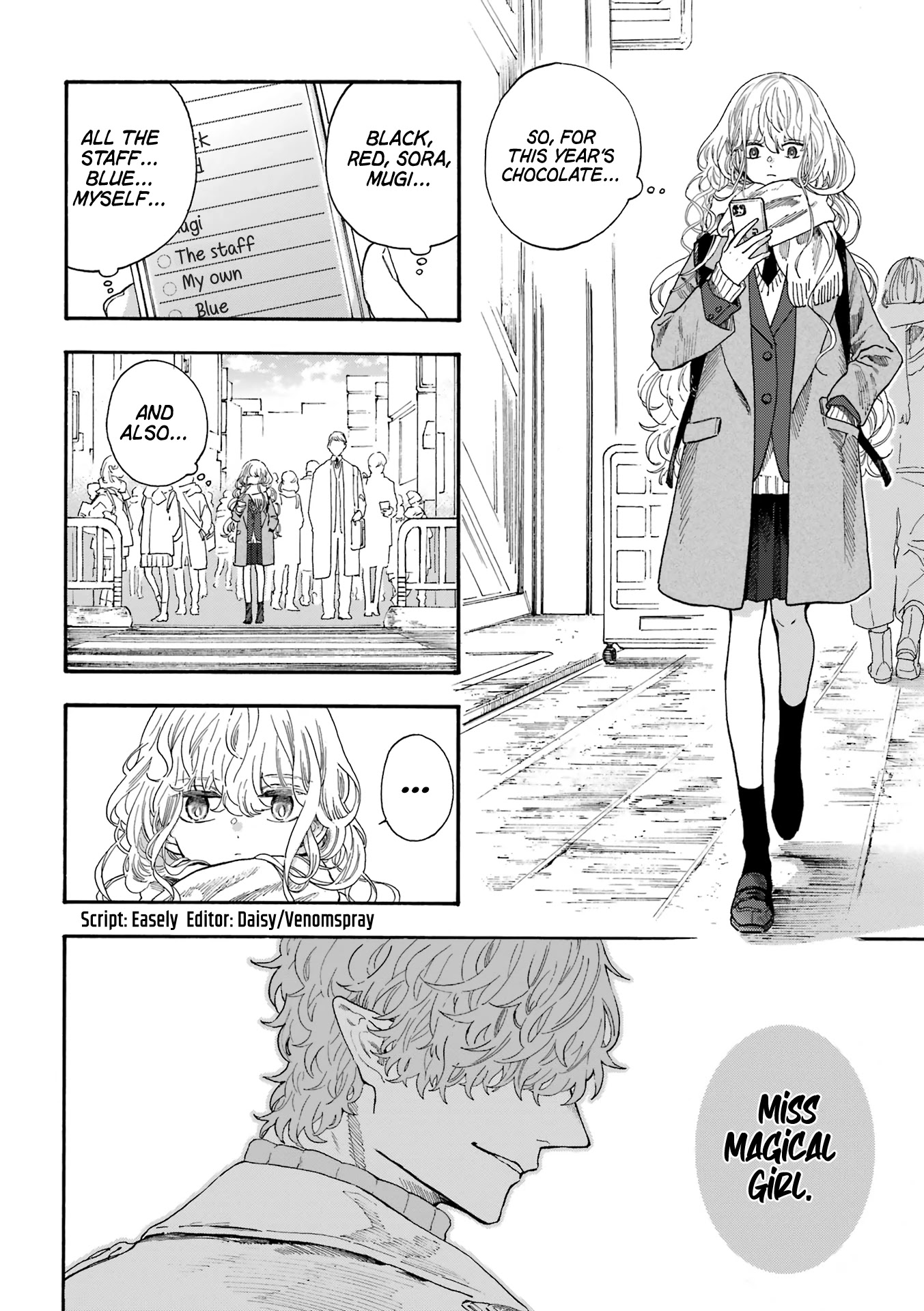 Mr. Villain's Day Off Chapter 47 page 3 - Chapter 47: Pink and Chocolate