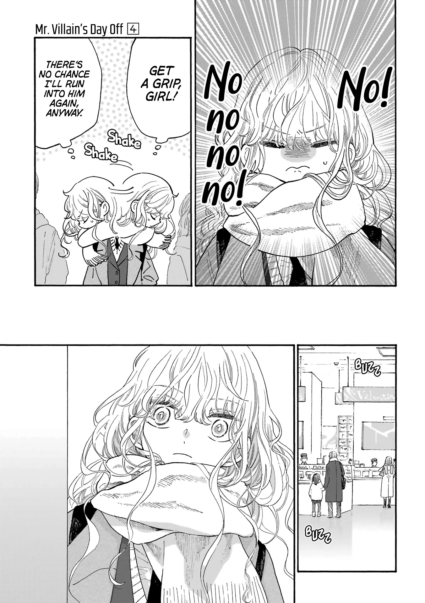 Mr. Villain's Day Off Chapter 47 page 4 - Chapter 47: Pink and Chocolate