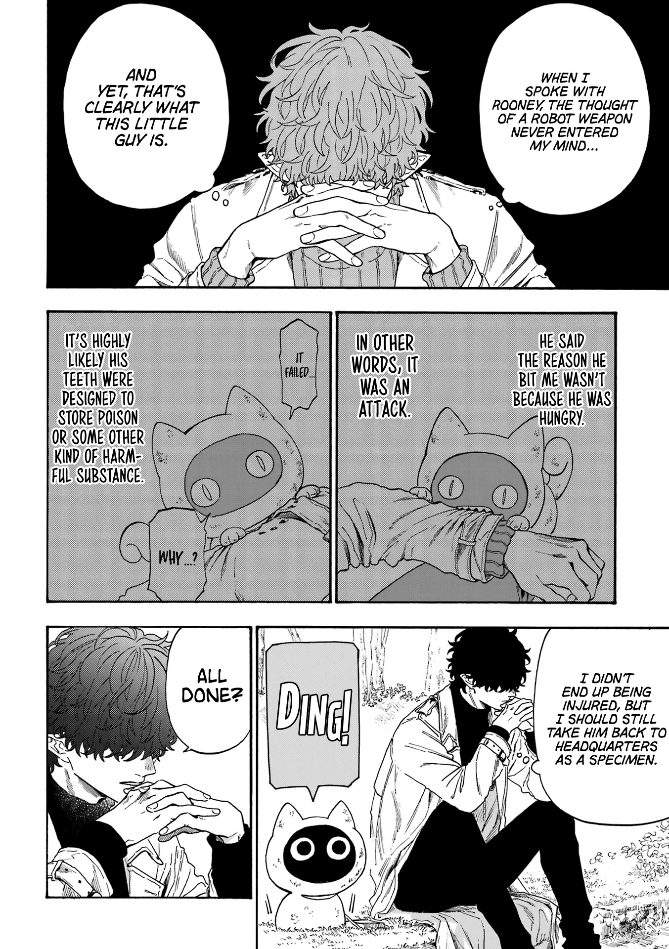 Mr. Villain's Day Off Chapter 48 page 7 - Chapter 48: Mr. Villain and the Cat Robot