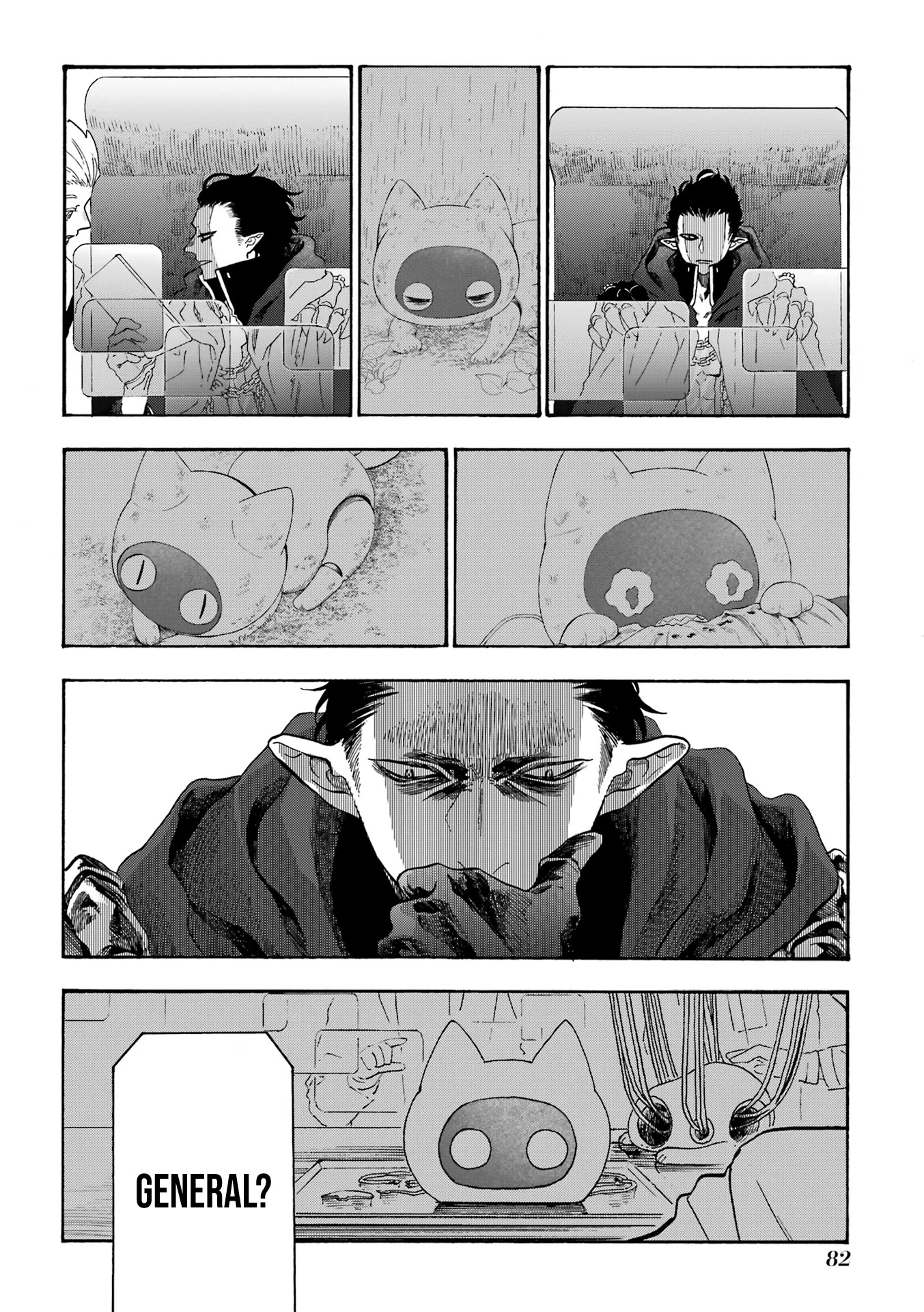 Mr. Villain's Day Off Chapter 49 page 11 - Chapter 49: The Evil Organization and the Cat Robot