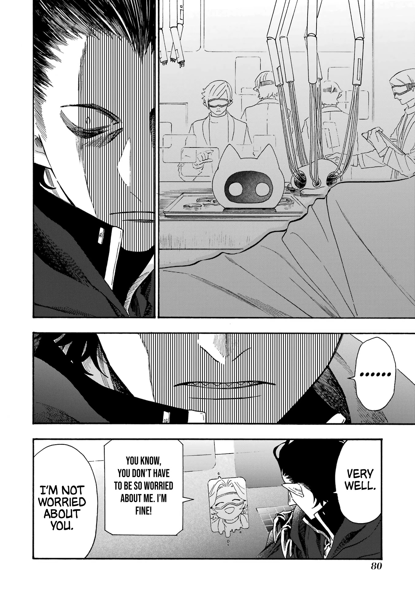 Mr. Villain's Day Off Chapter 49 page 9 - Chapter 49: The Evil Organization and the Cat Robot
