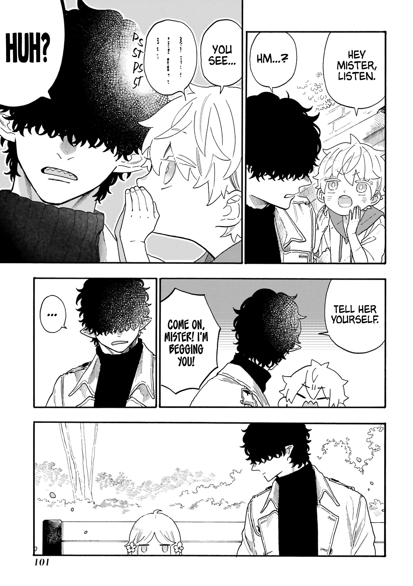 Mr. Villain's Day Off Chapter 50 page 14 - Chapter 50: Spring and the Boy Who Fell In Love with Sakura