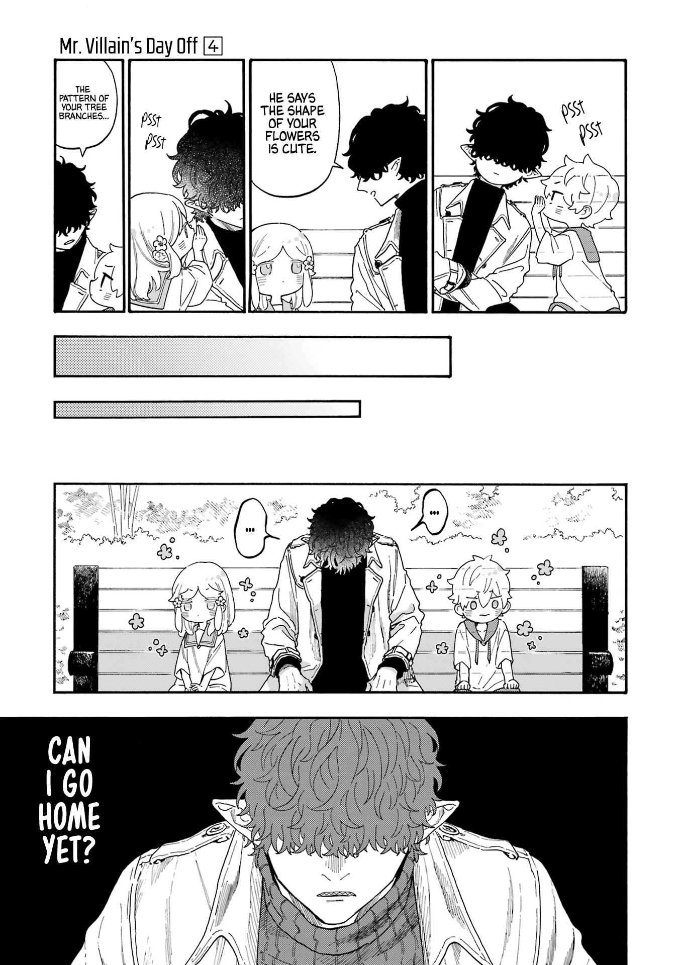 Mr. Villain's Day Off Chapter 50 page 16 - Chapter 50: Spring and the Boy Who Fell In Love with Sakura