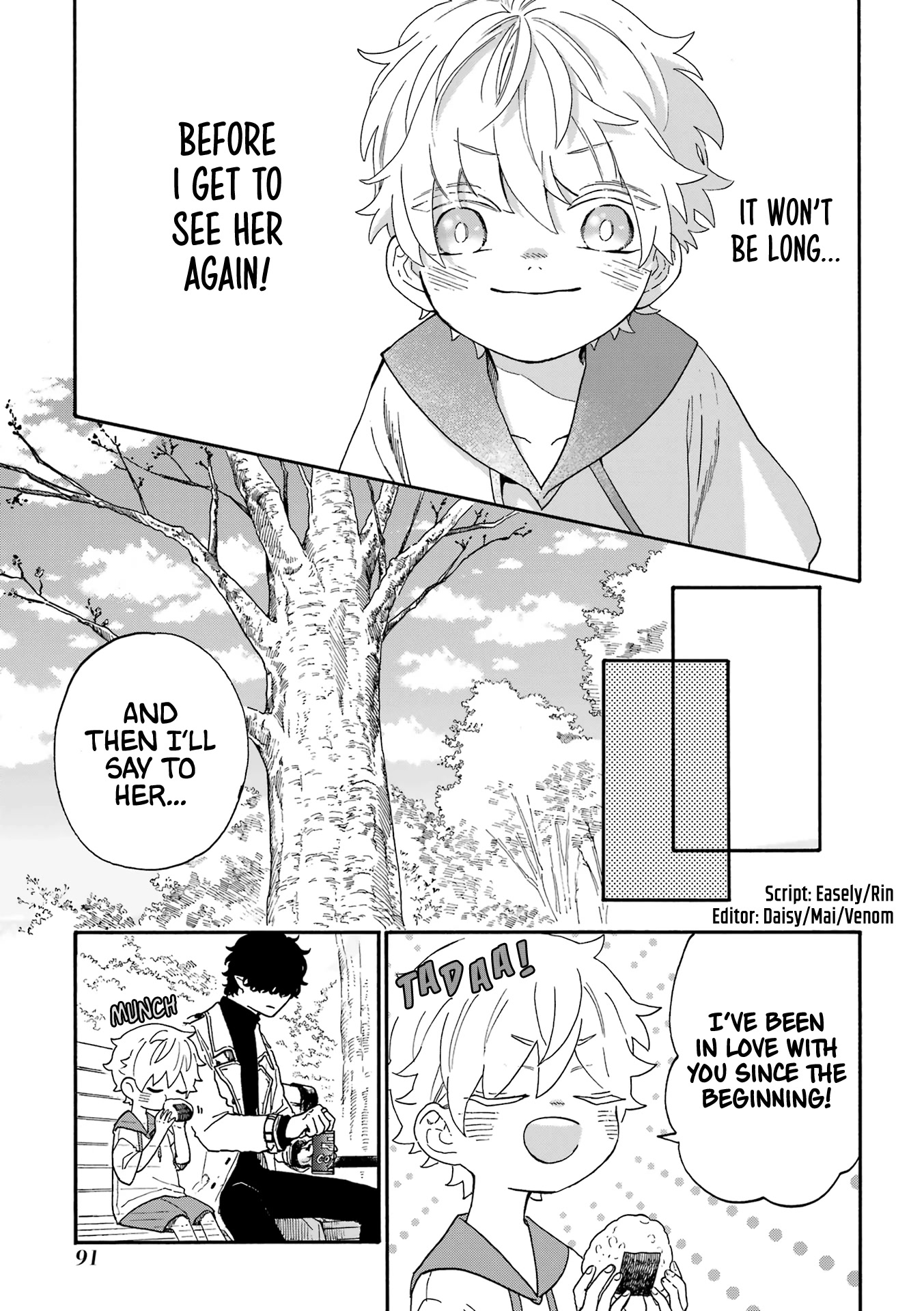 Mr. Villain's Day Off Chapter 50 page 4 - Chapter 50: Spring and the Boy Who Fell In Love with Sakura