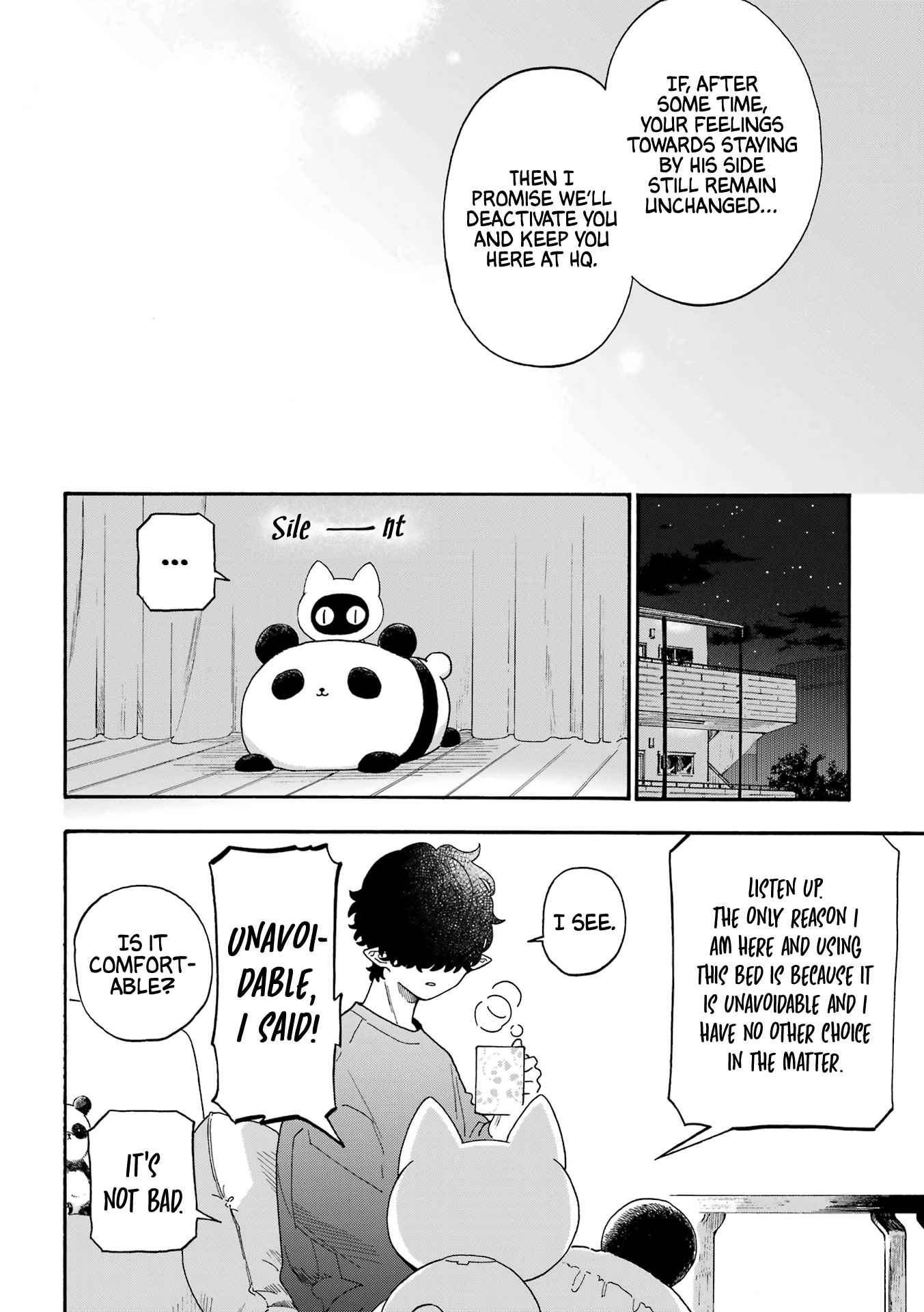Mr. Villain's Day Off Chapter 51 page 10 - Chapter 51: The Cat Robot and,